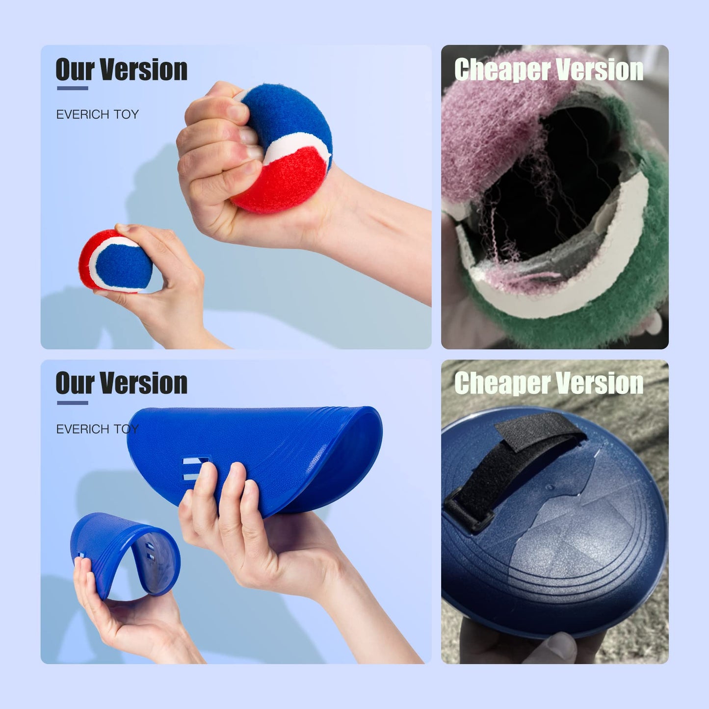 Upgraded Toss and Catch Ball Game Set