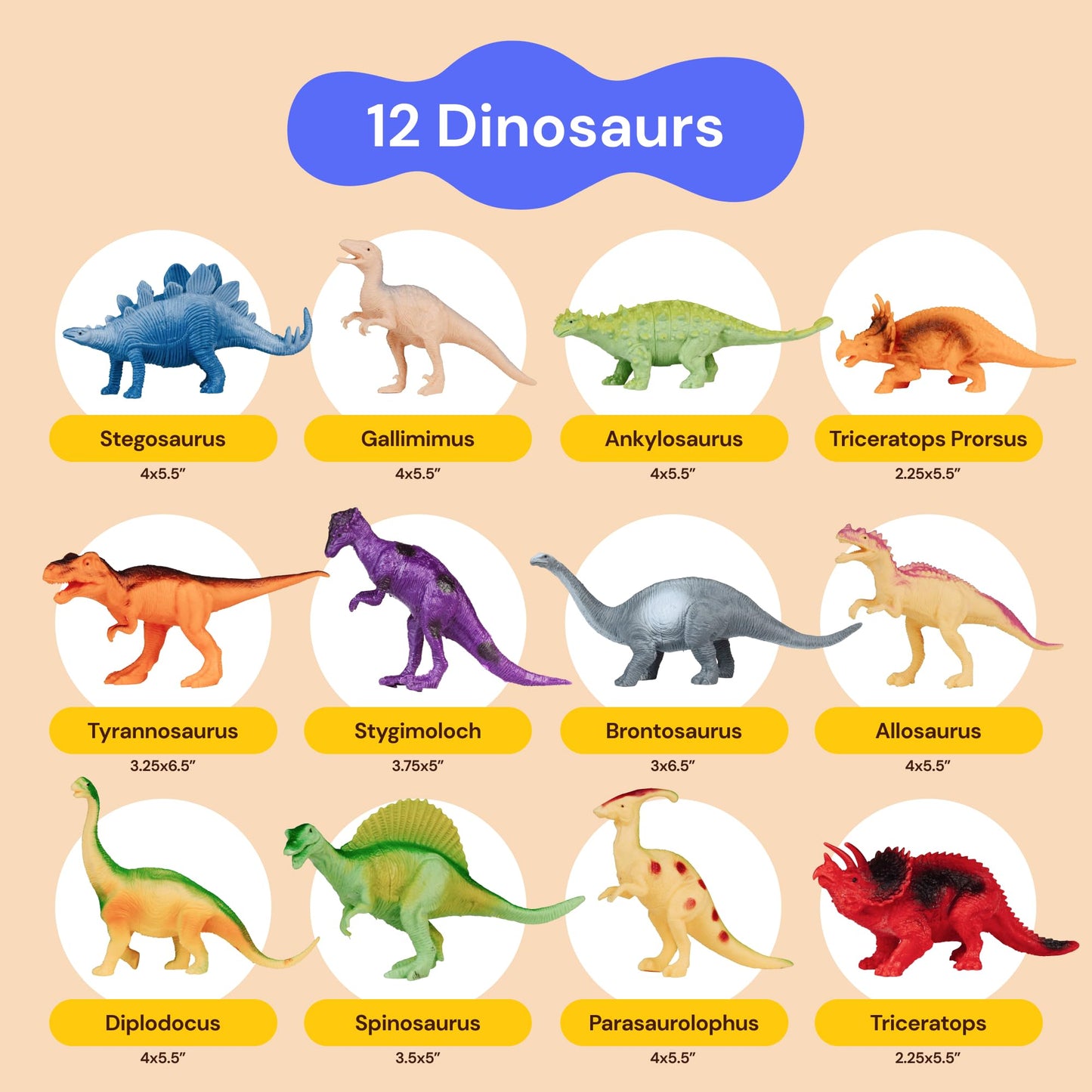 Soft Dinosaur Toys for Toddler