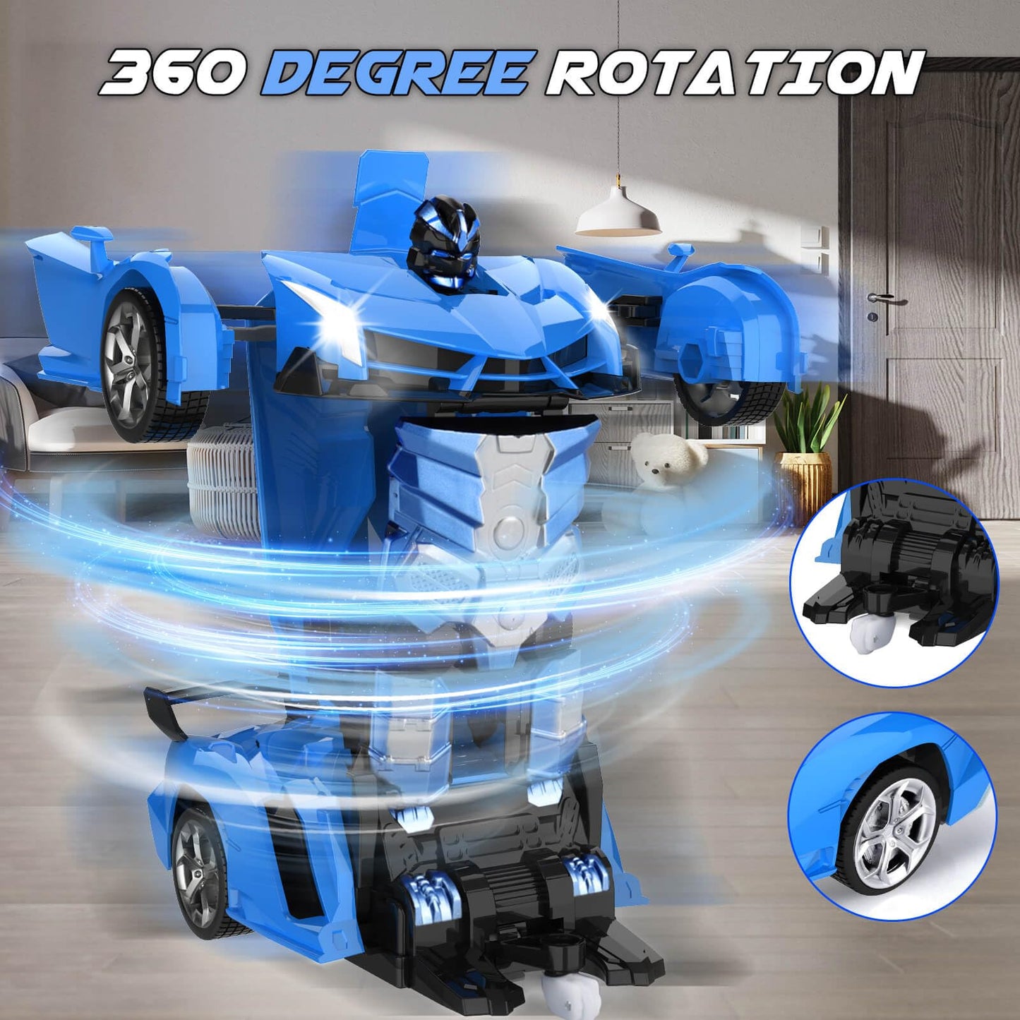 Transform Remote Control Car Toy for Kids