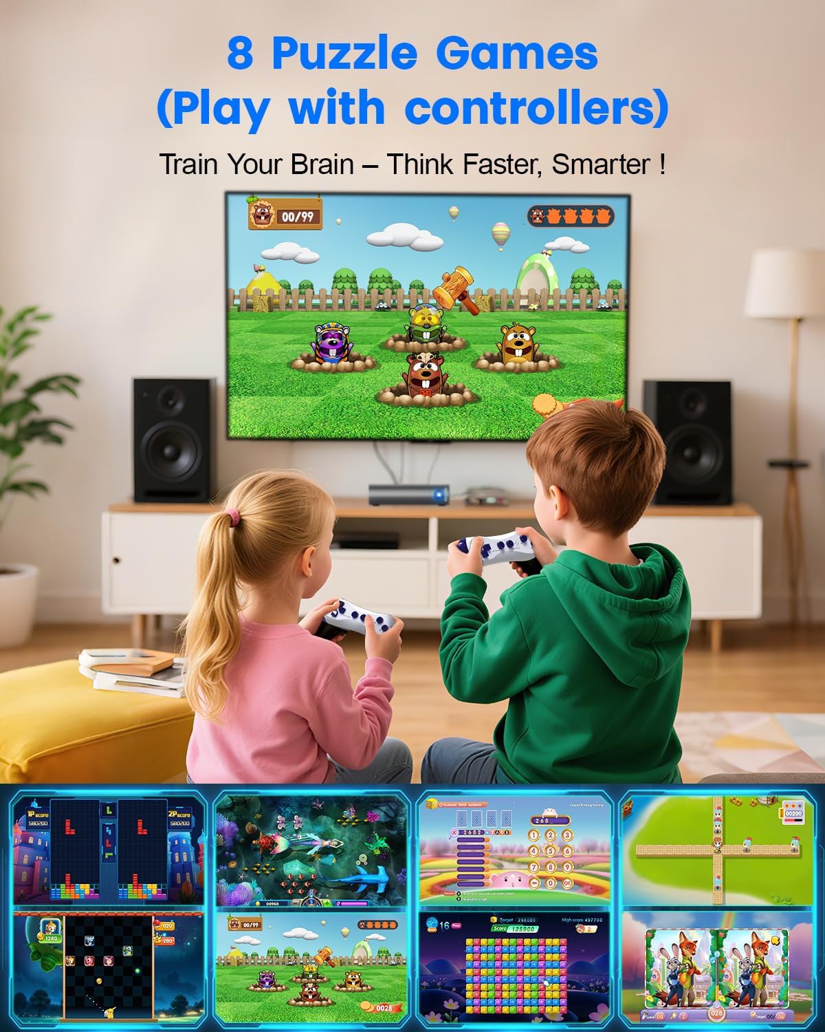 AR Motion Gaming Console for Kids & Families