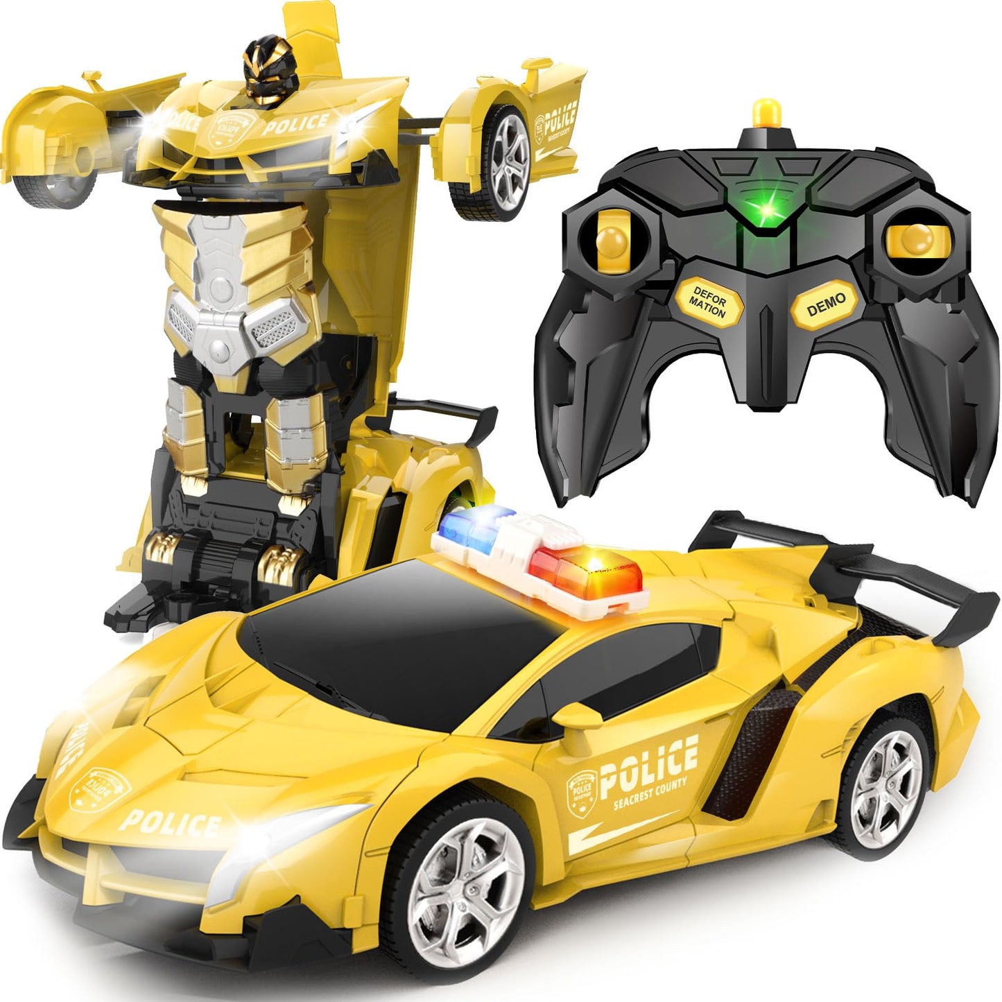 Transform Remote Control Car Toy for Kids