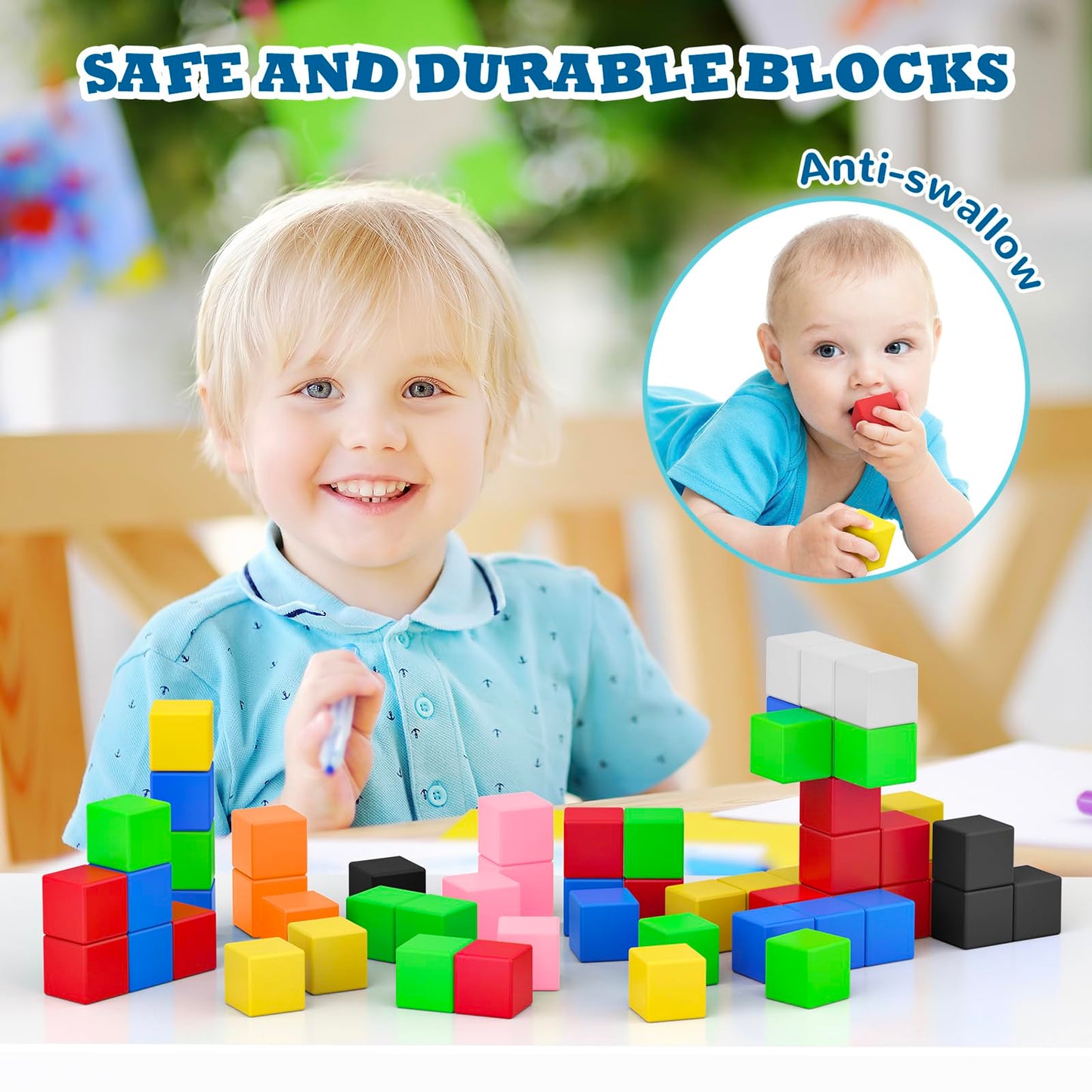 Magnetic Building Blocks Sensory Toys
