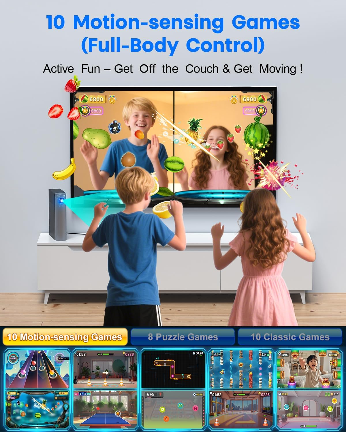 AR Motion Gaming Console for Kids & Families