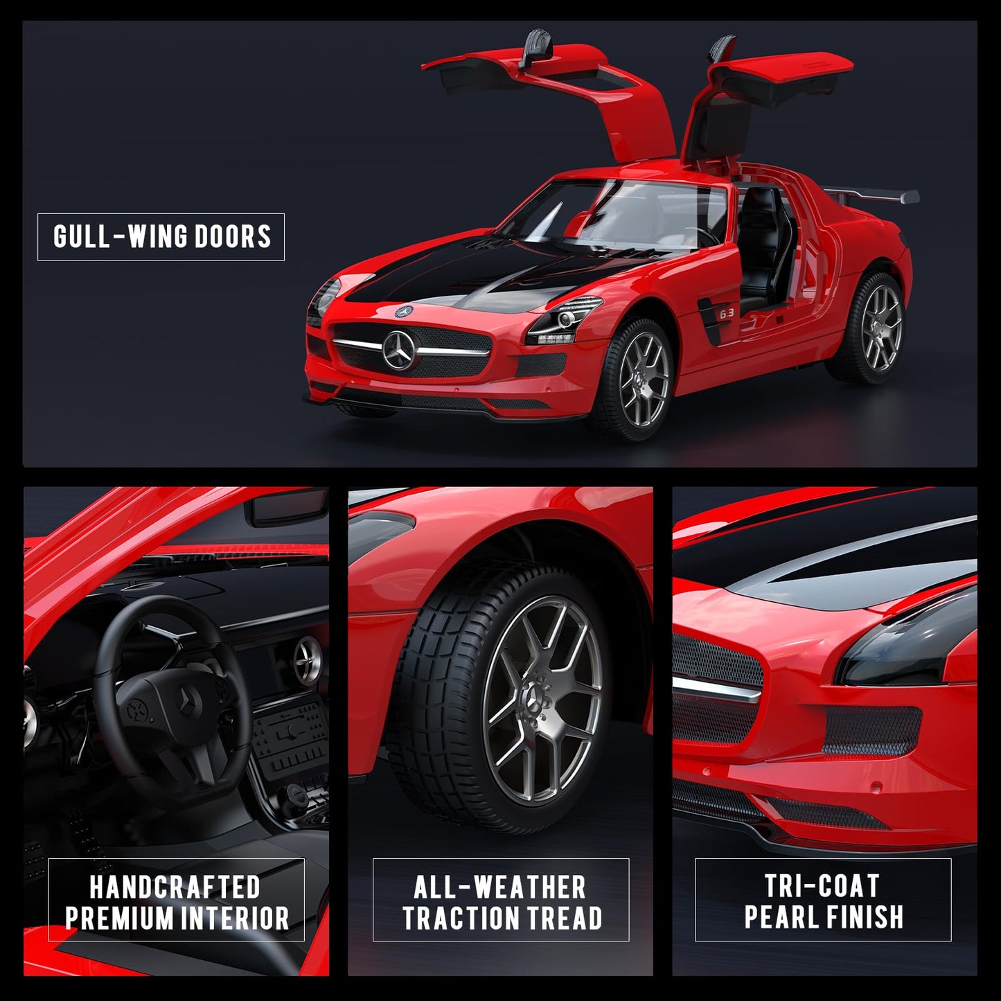 Officially Licensed Mercedes-Benz AMG GT 1:14 RC Race Car
