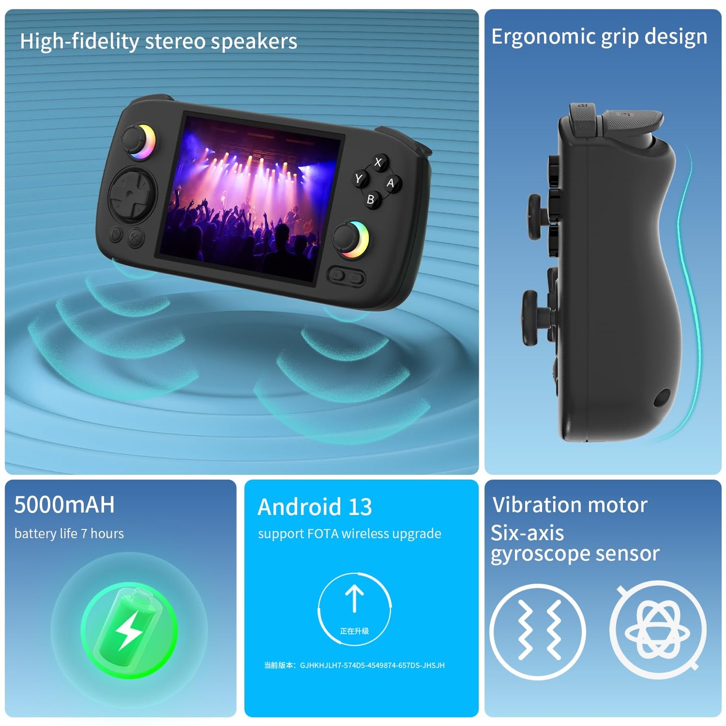 RG 406H Retro Handheld Game Console with 4-inch IPS Screen