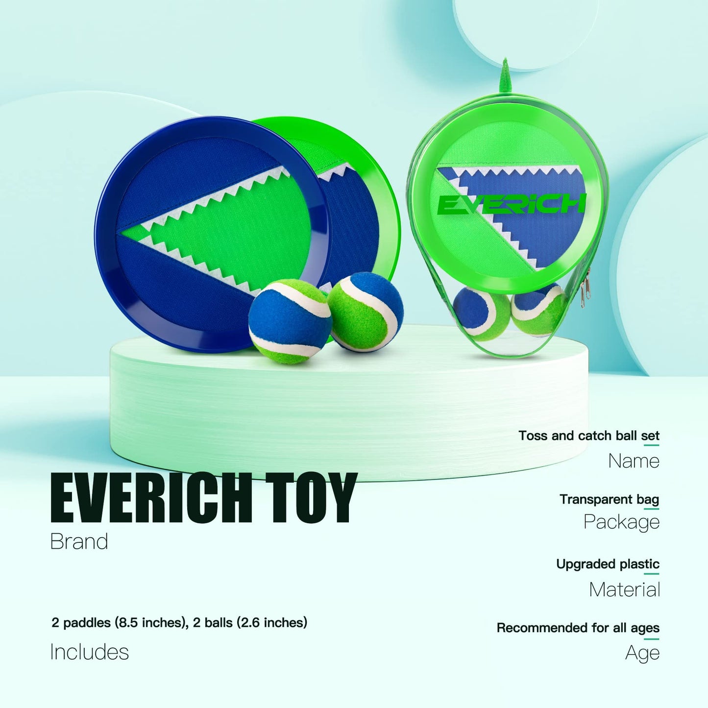 Upgraded Toss and Catch Ball Game Set
