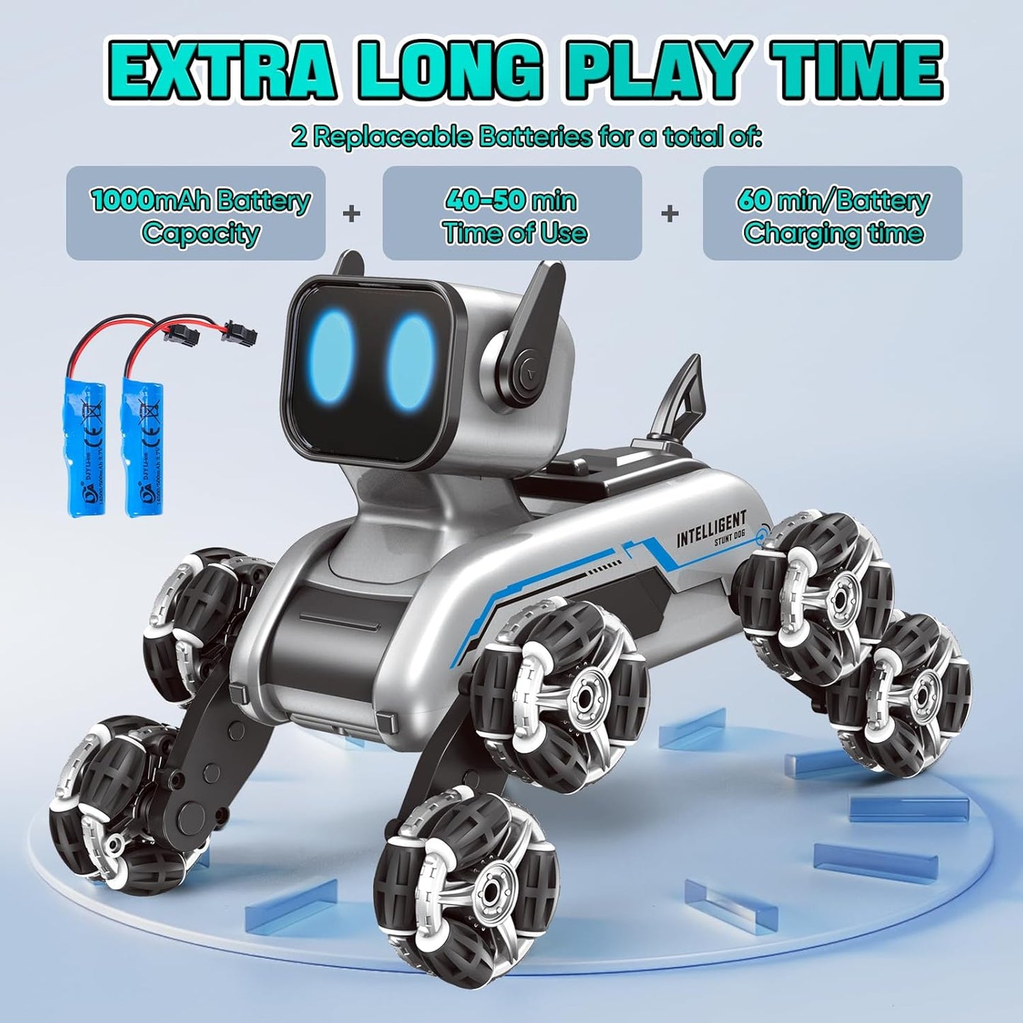 Remote Control Robot Dog Toy for Kids,