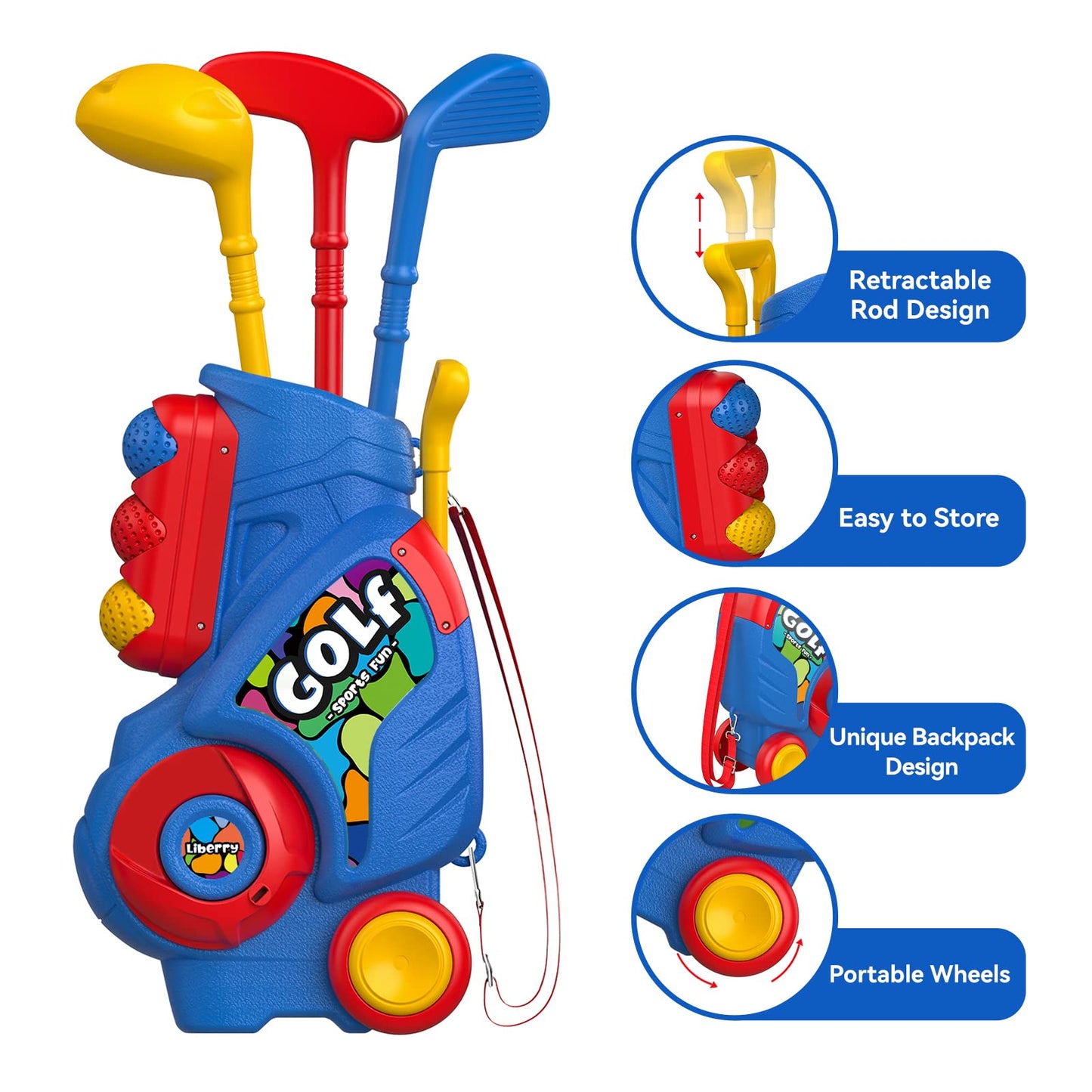 Indoor and Outdoor Golf Toys