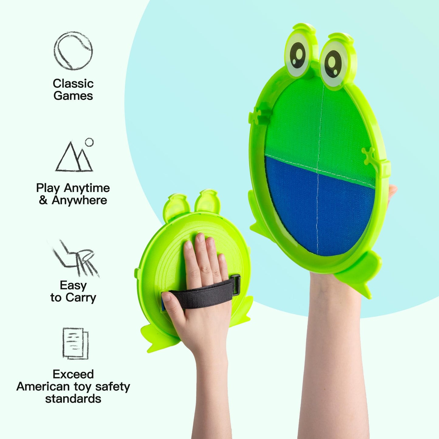 Upgraded Toss and Catch Ball Game Set