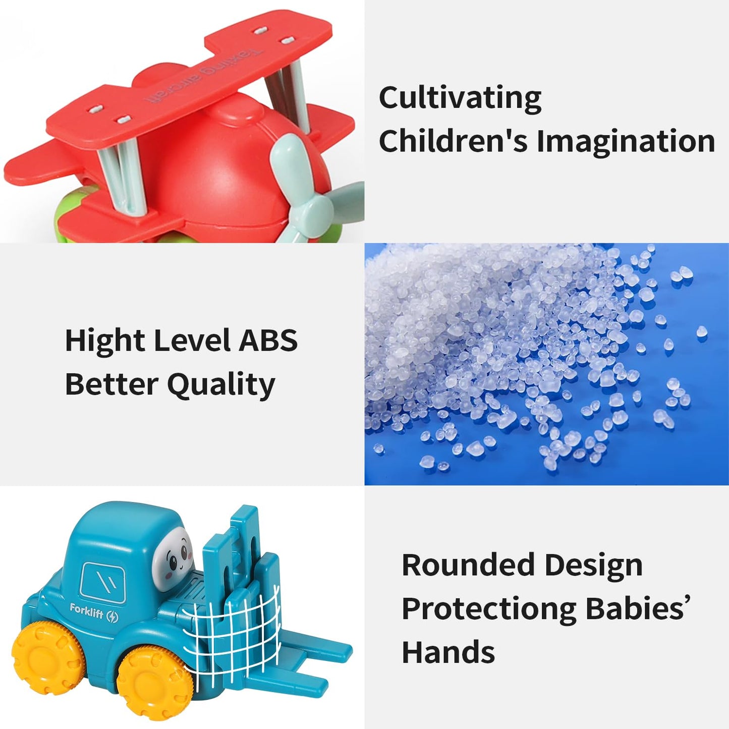 Baby Cranes Car Toys with Playmat