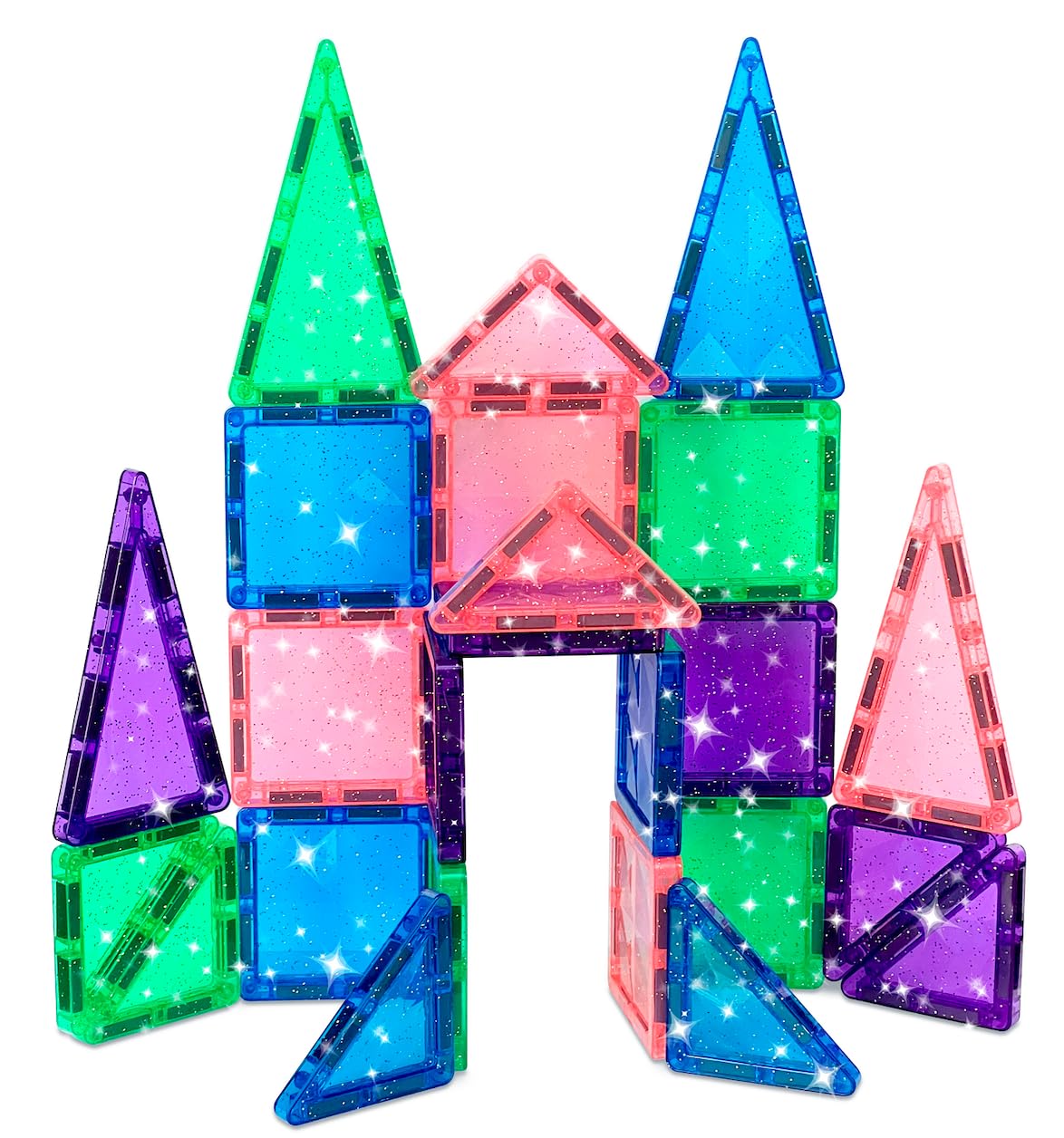 Crayola Mini Magnetic PIP-Tiles, Bold Colors