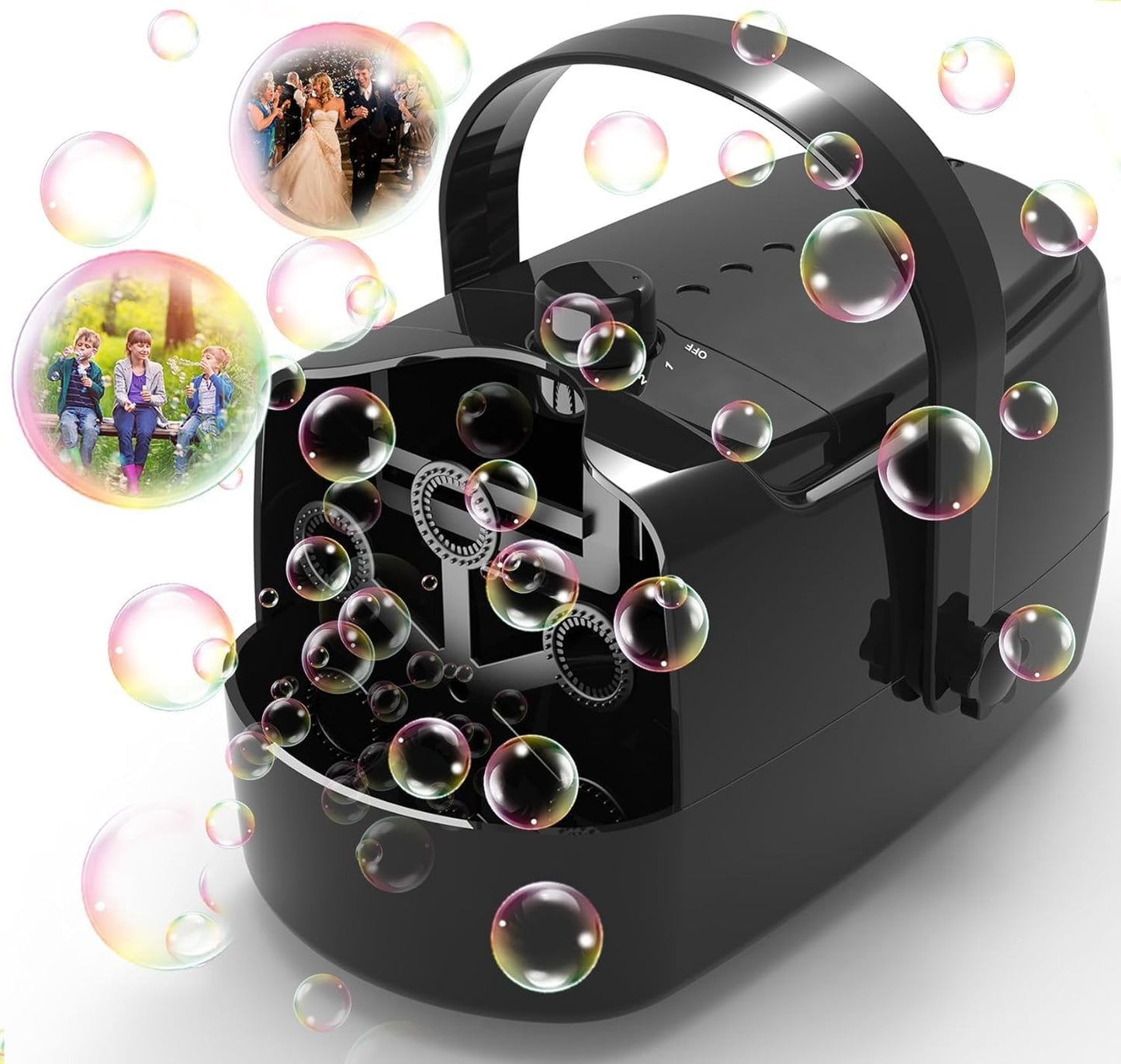 Bubble Machine Automatic Bubble Blower