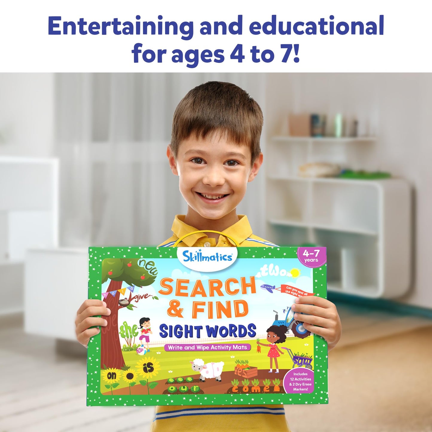 Skillmatics Search and Find Disney Princess Educational Game - Reusable Preschool Learning Activities, Perfect for Toddlers & Kids Who Love Toys, Art & Crafts, Gifts for Boys & Girls Ages 3, 4, 5, 6