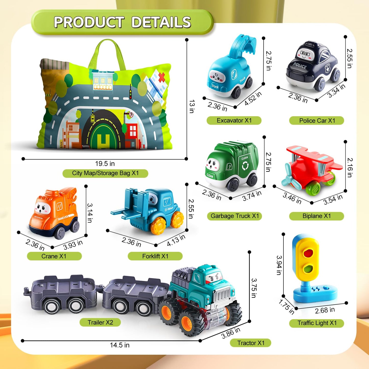 Big Cartoon Truck Car Toys