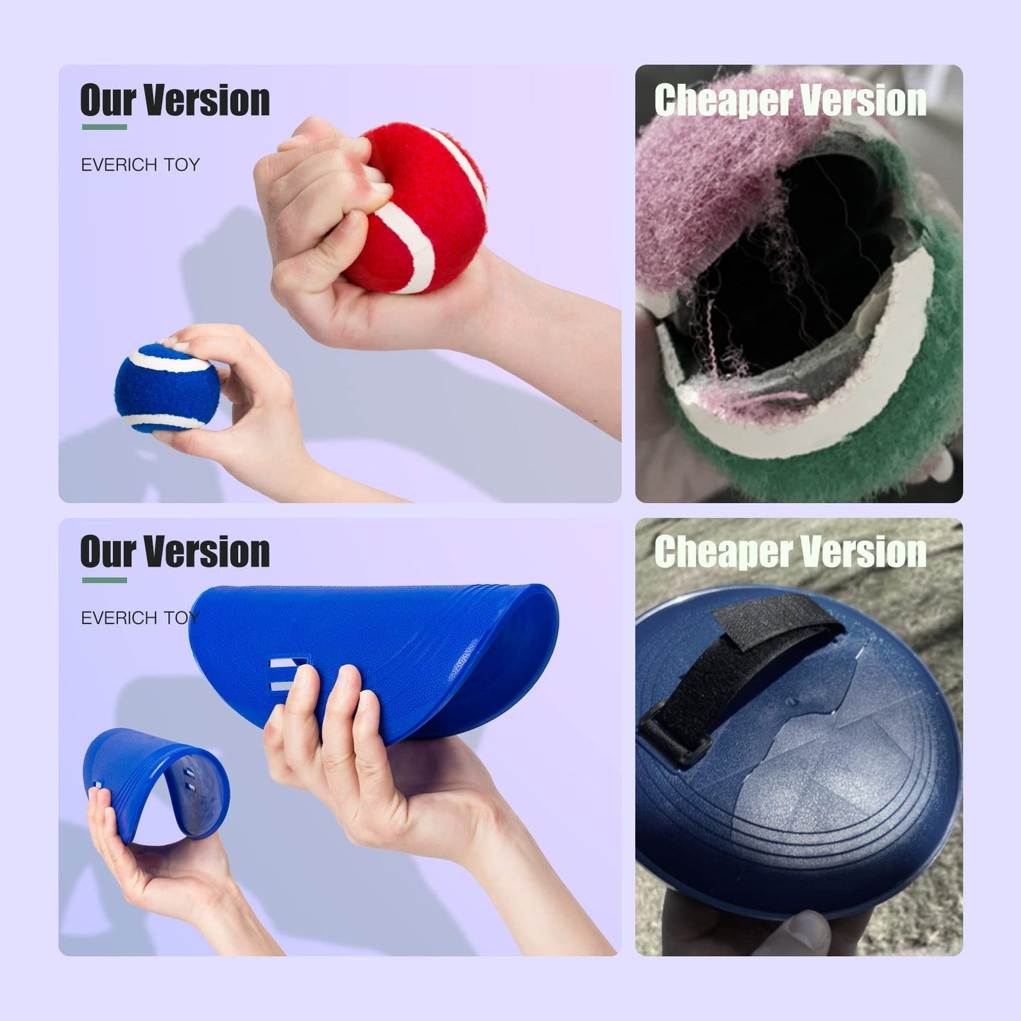 Upgraded Toss and Catch Ball Game Set