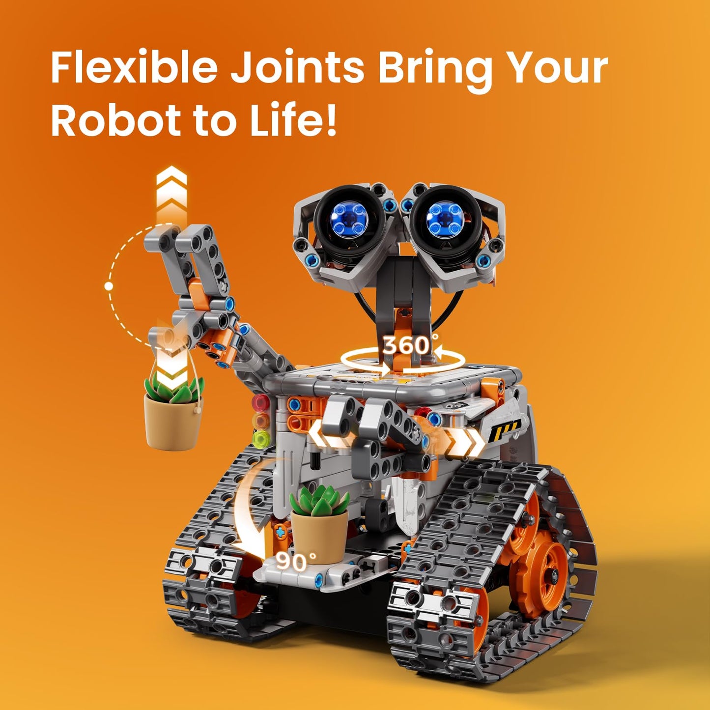 Robot Building Kit with Remote Control