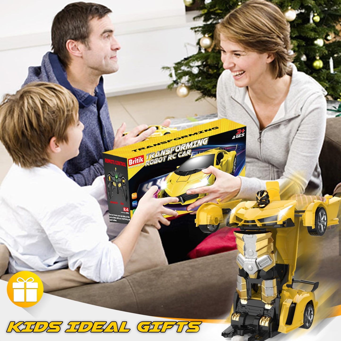Transform Remote Control Car Toy for Kids