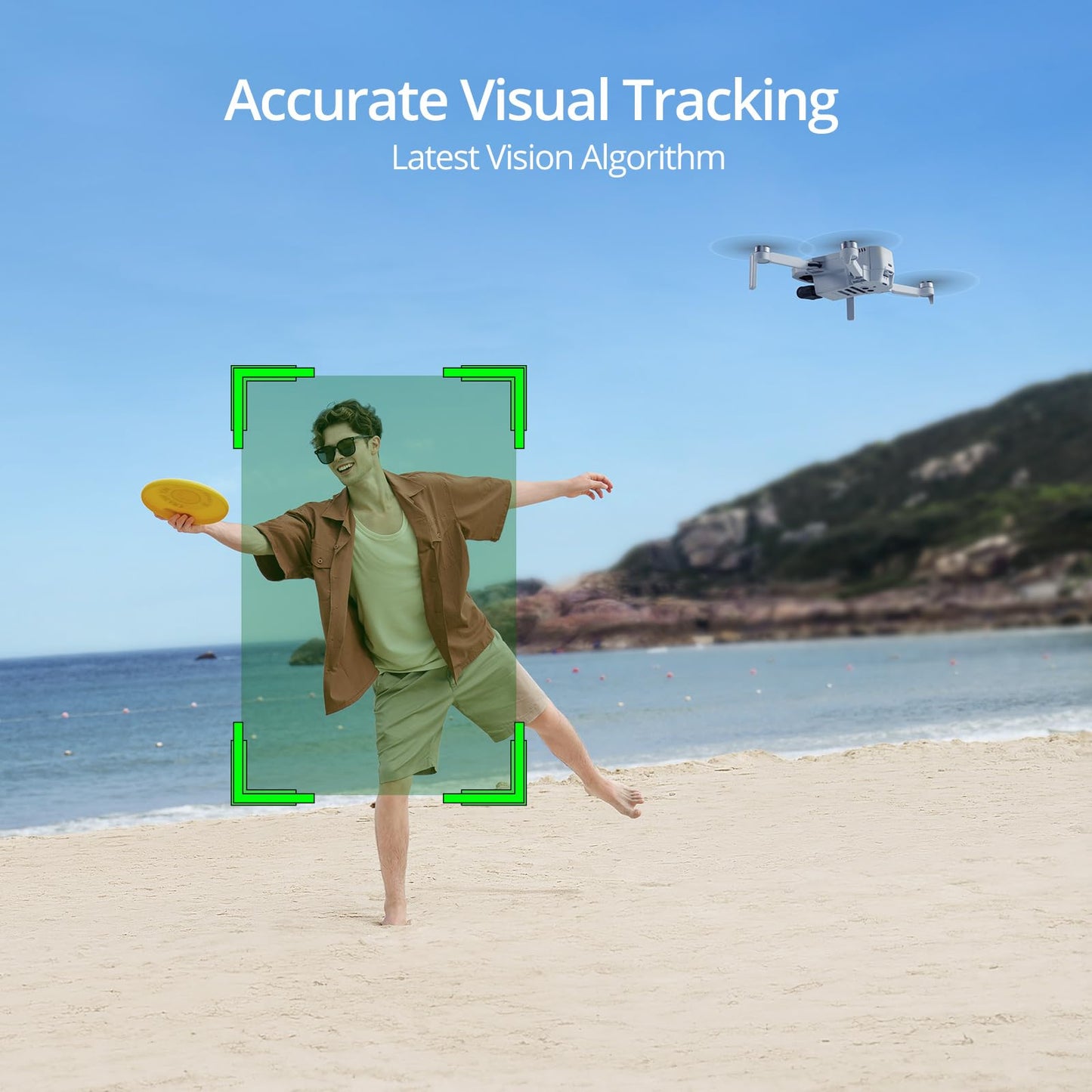 Potensic ATOM, 3-Axis Gimbal 4K Drone with Camera for Adults, Under 249g, 64 Mins Flight, Max 6KM Transmission, Visual Tracking, 4K/30FPS QuickShots, Expansion Kit
