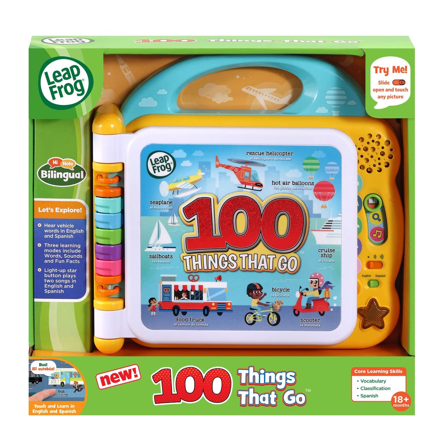 LeapFrog Scout and Violet 100 Words Book, Purple