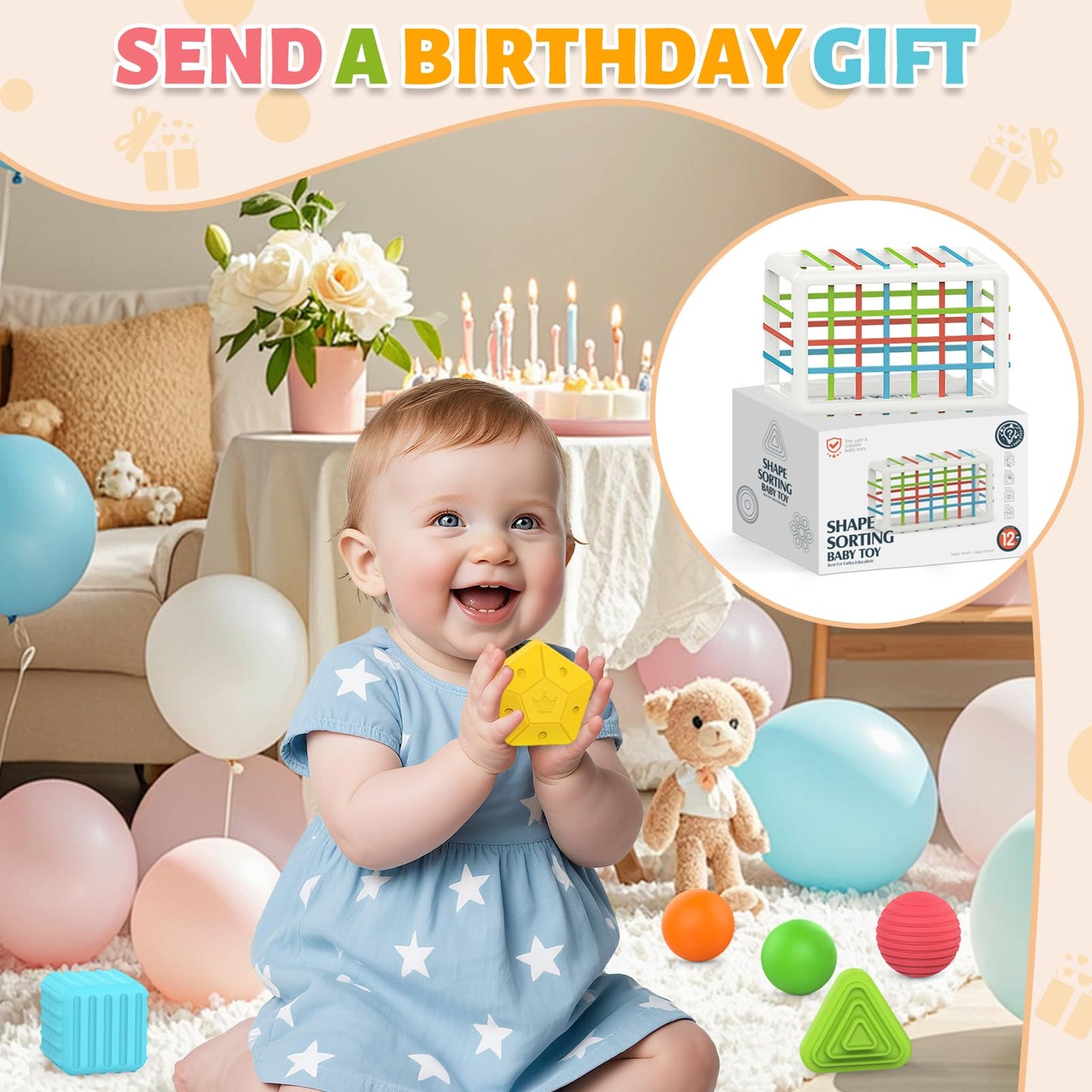 Multi Sensory Shape Montessori Toys