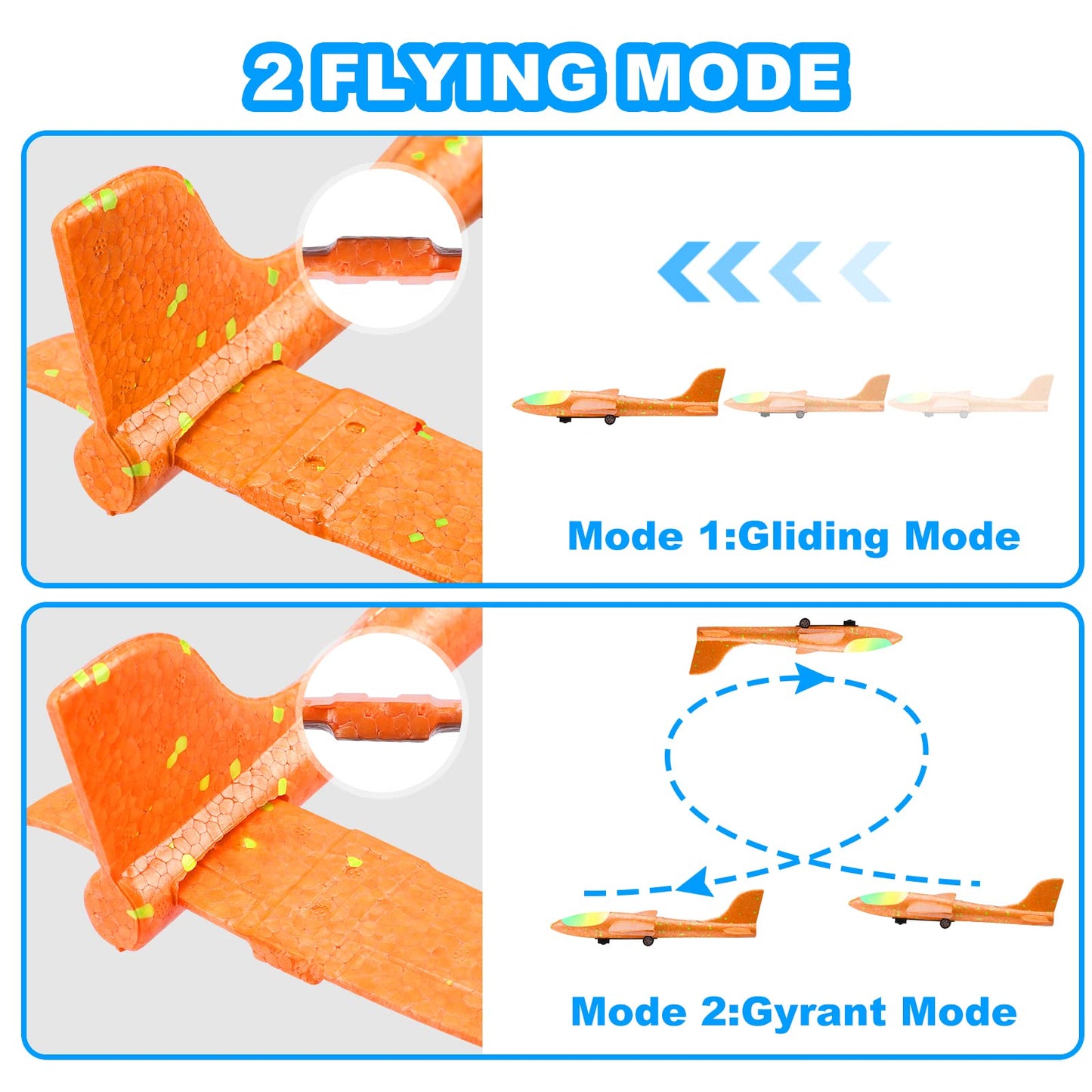 3 Pack Airplane Launcher Toys,