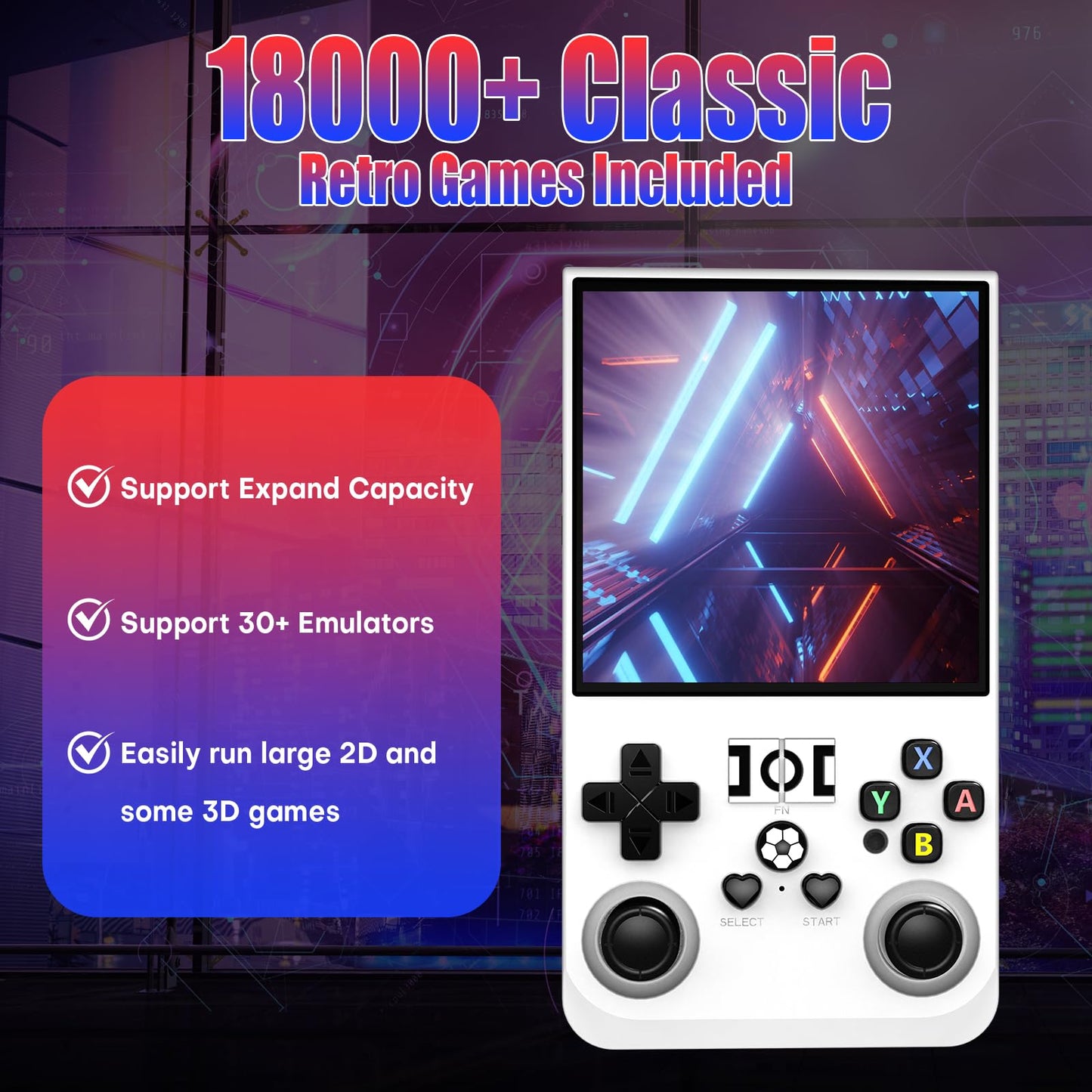 R36 Max Retro Gaming Console