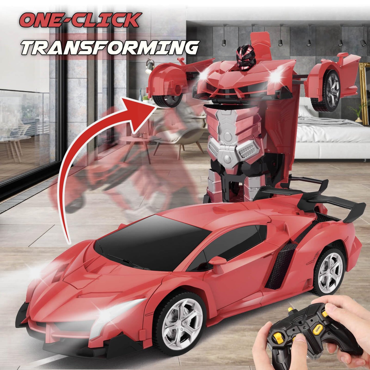 Transform Remote Control Car Toy for Kids