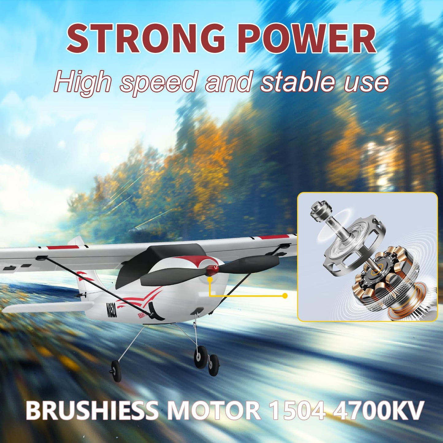 HAWK'S Work 2 CH RC Airplane, RC Plane