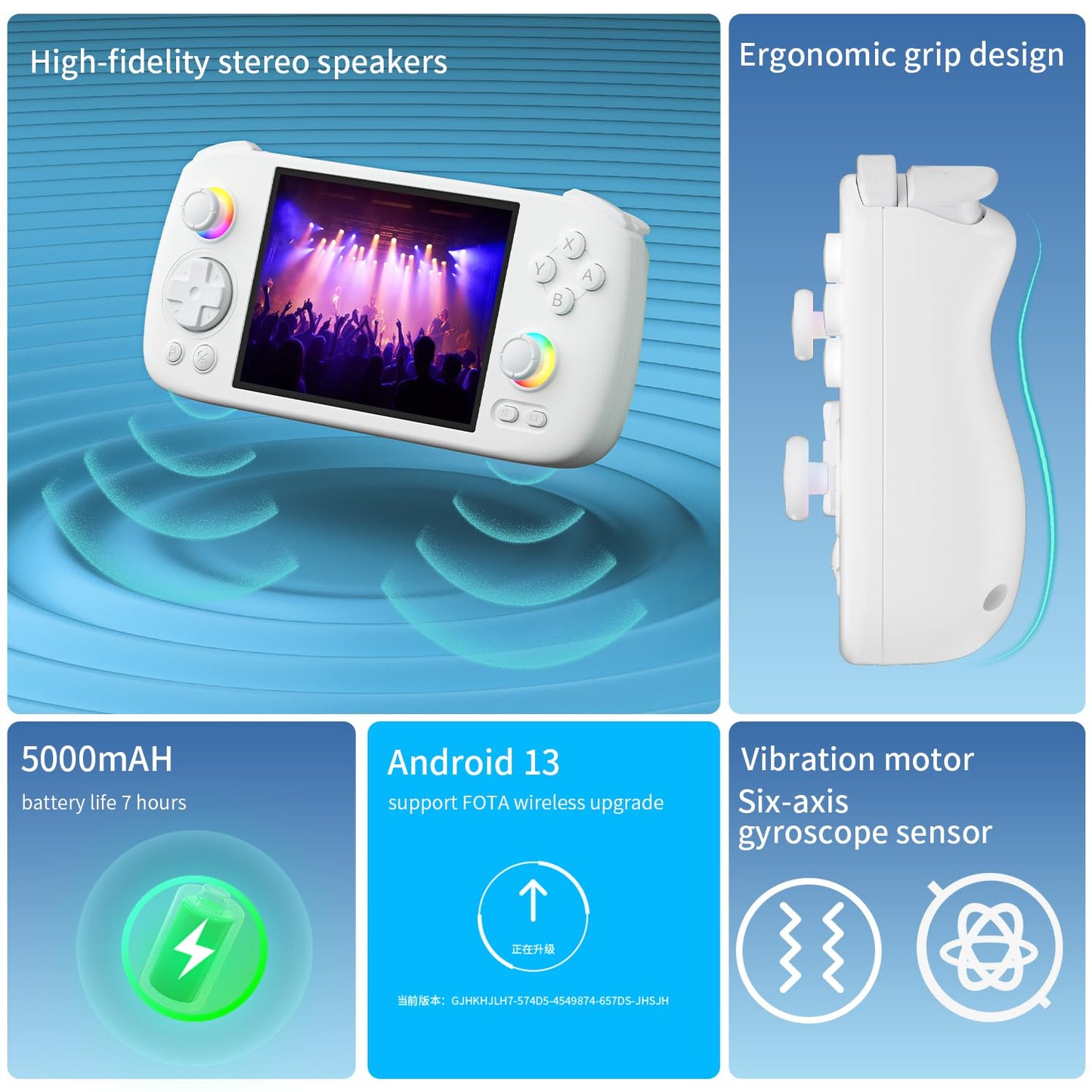 RG 406H Retro Handheld Game Console with 4-inch IPS Screen