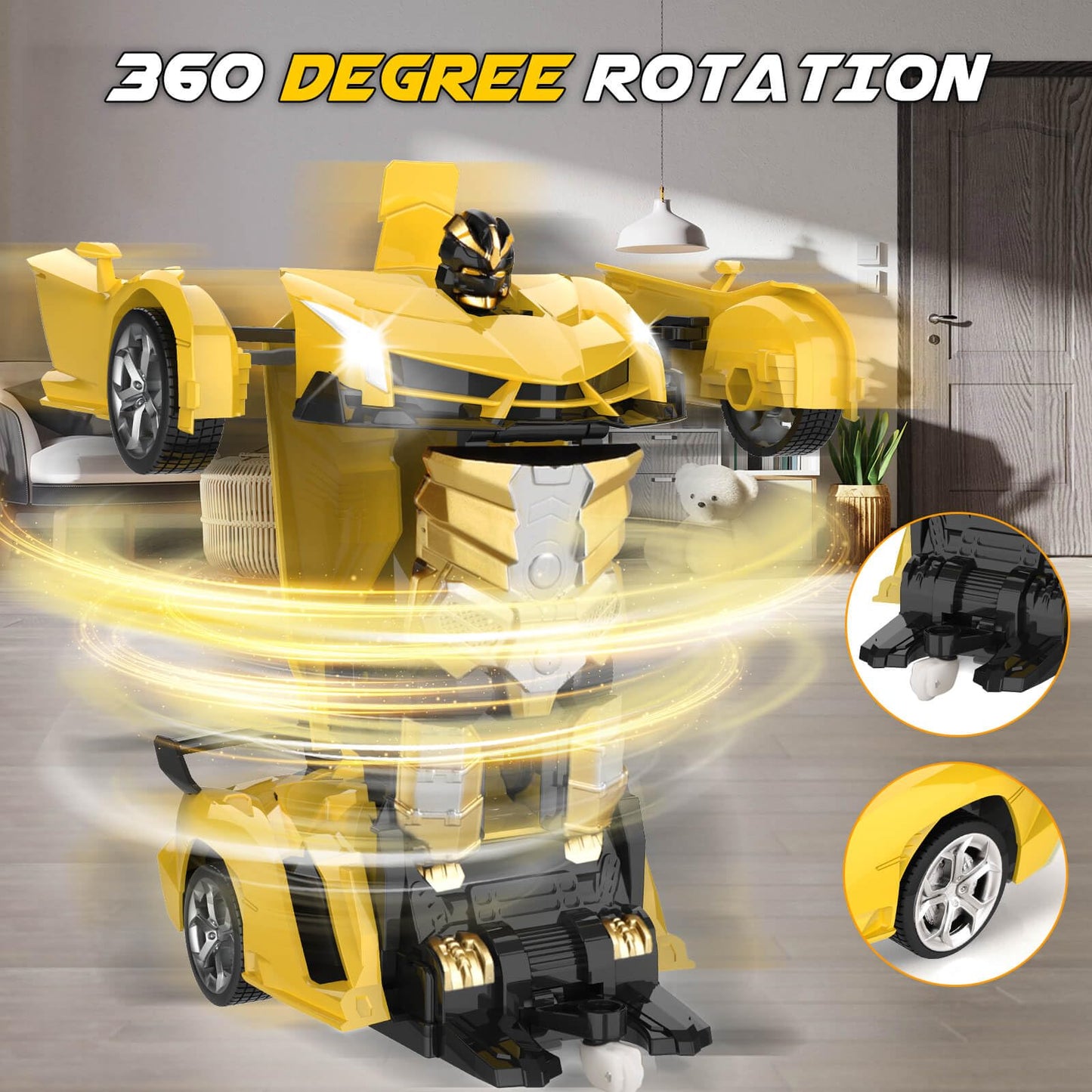 Transform Remote Control Car Toy for Kids