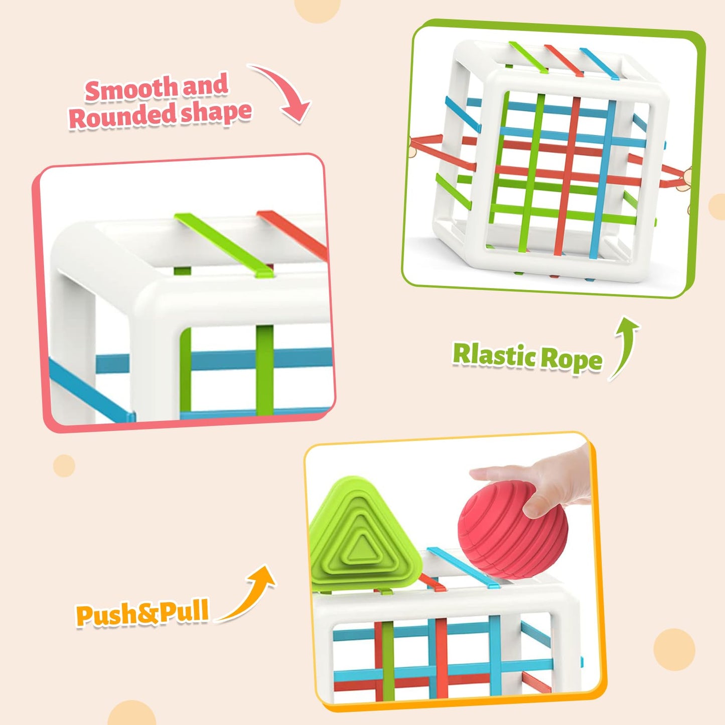 Multi Sensory Shape Montessori Toys