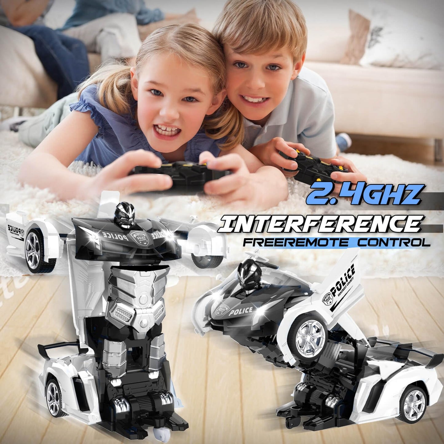 Transform Remote Control Car Toy for Kids