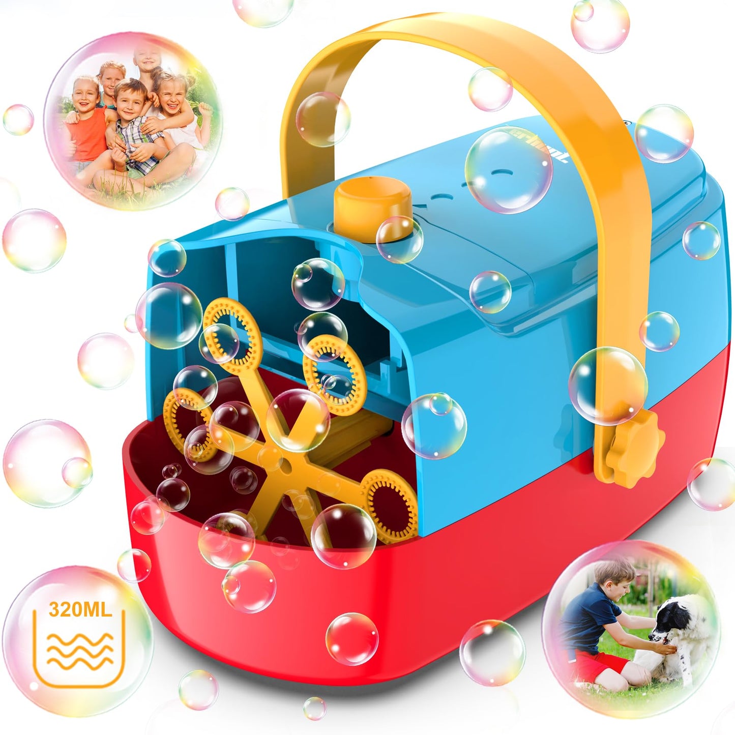 Bubble Machine Automatic Bubble Blower