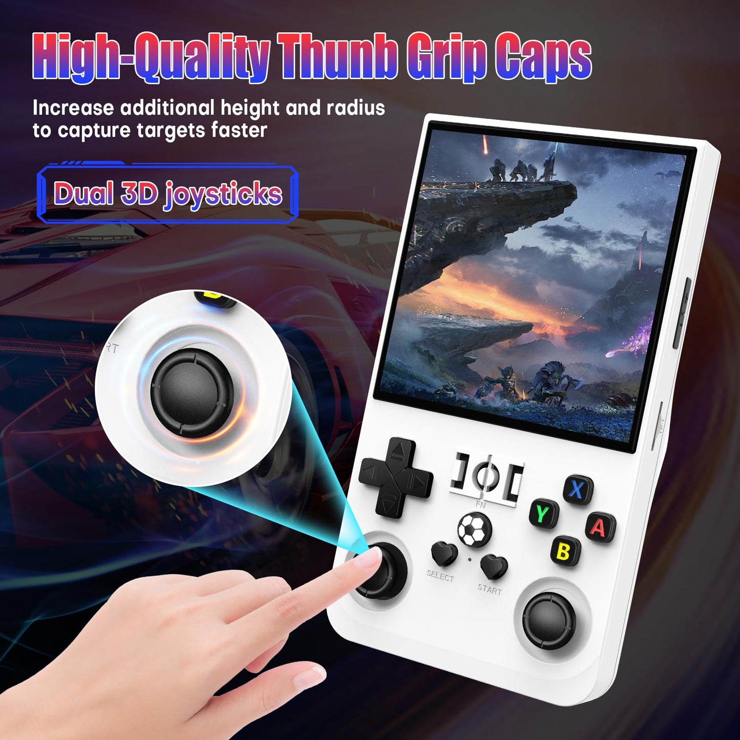 R36 Max Retro Gaming Console