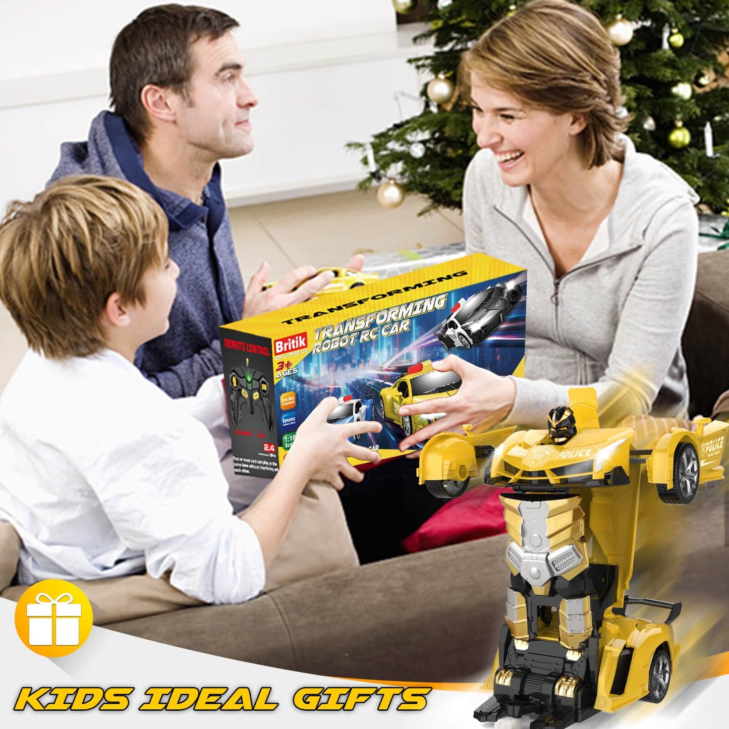 Transform Remote Control Car Toy for Kids