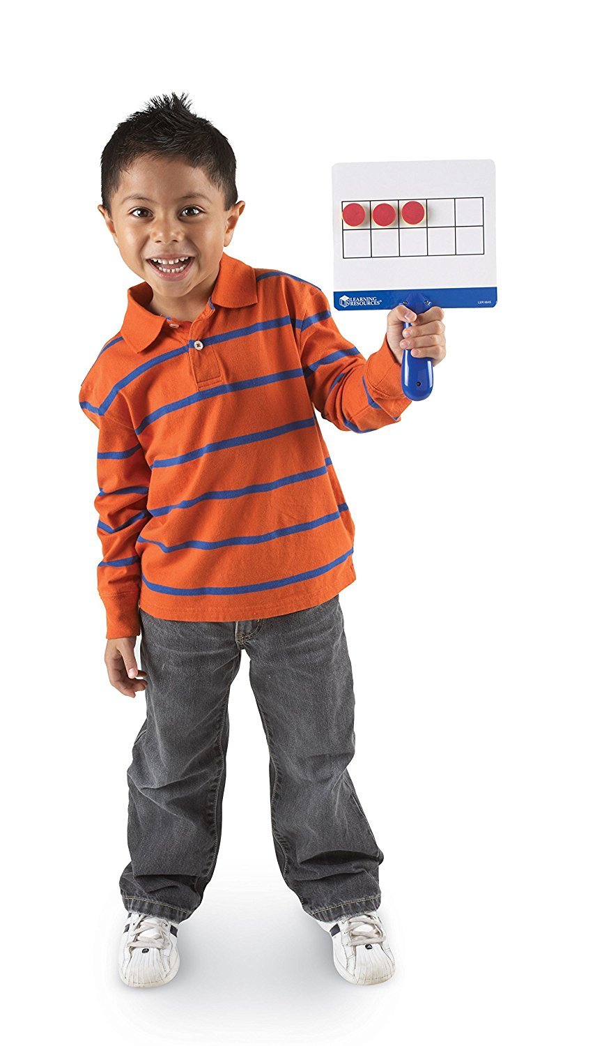 Learning Resources Connecting Ten-Frame Trays, 165 Pieces