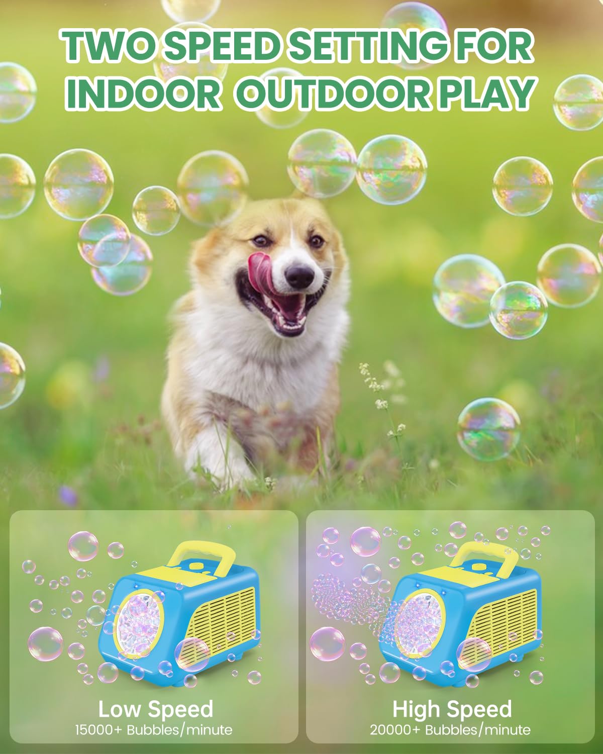 Bubble Machine Automatic Blower for Kids