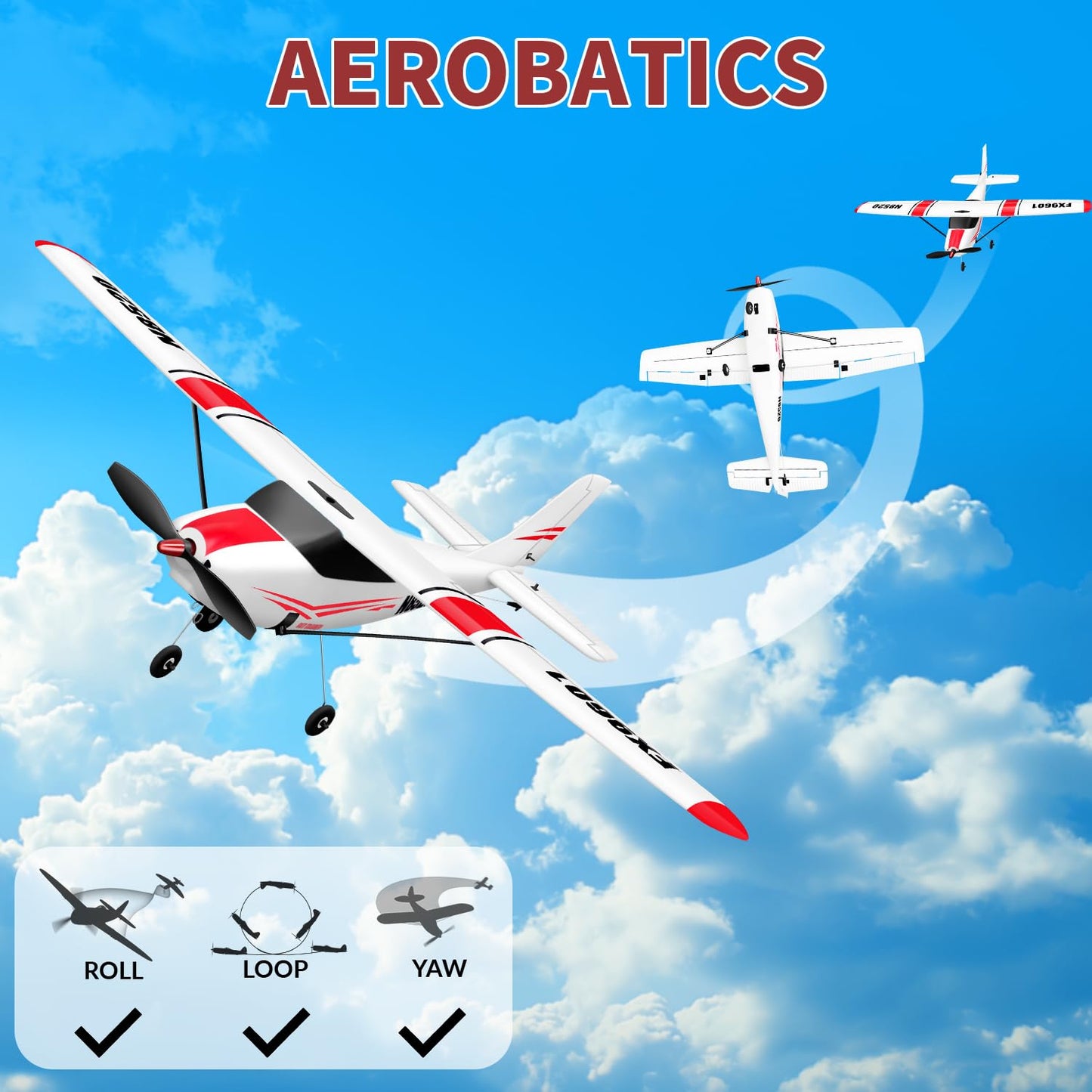 HAWK'S Work 2 CH RC Airplane, RC Plane