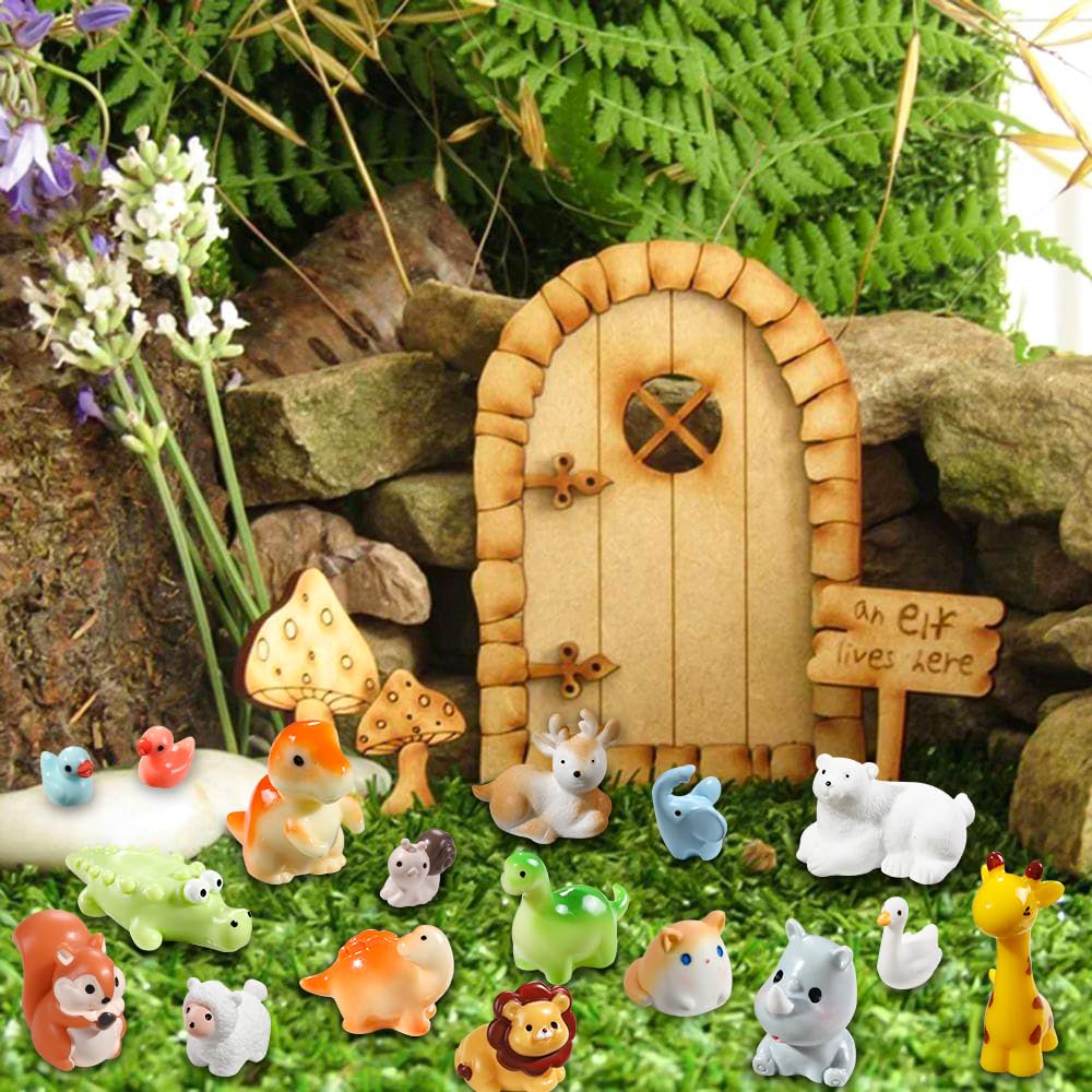 40pcs Mini Resin Animal 40 Styles