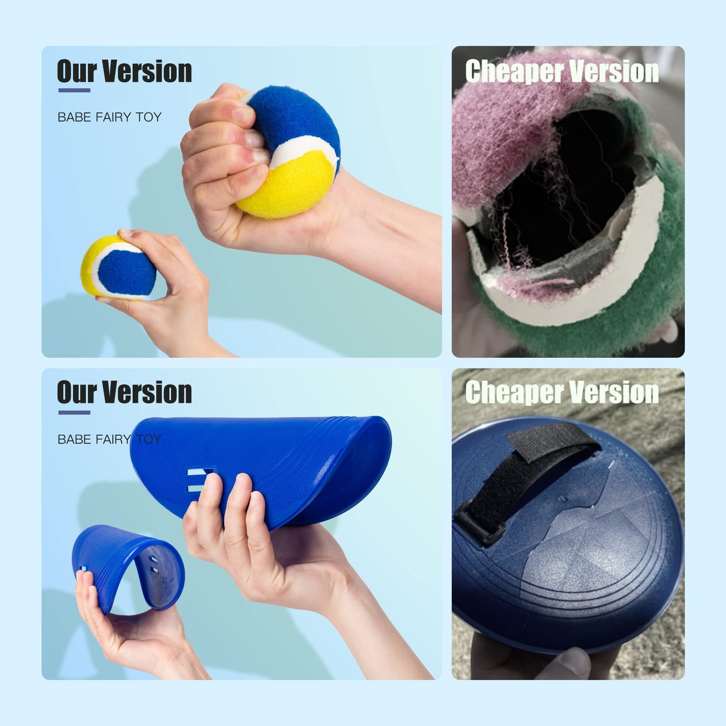 Upgraded Toss and Catch Ball Game Set