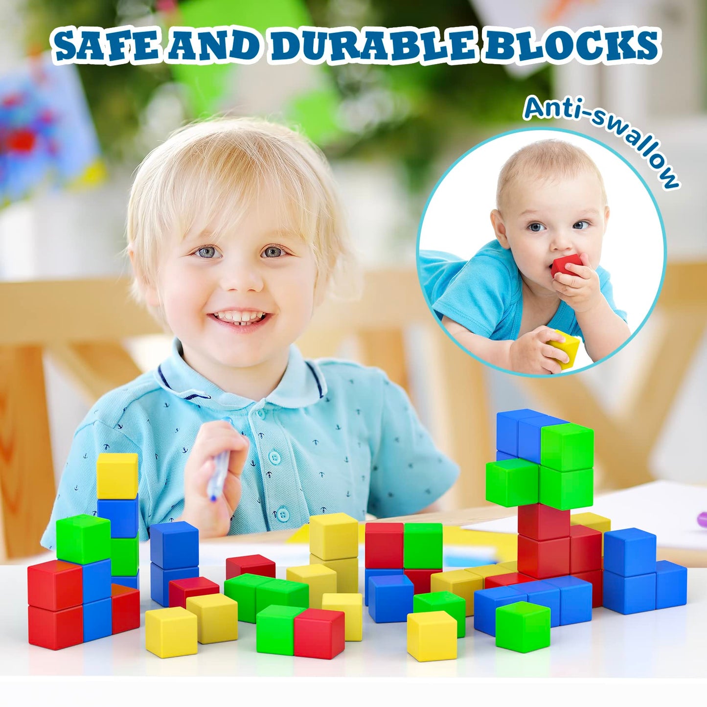 Magnetic Building Blocks Sensory Toys