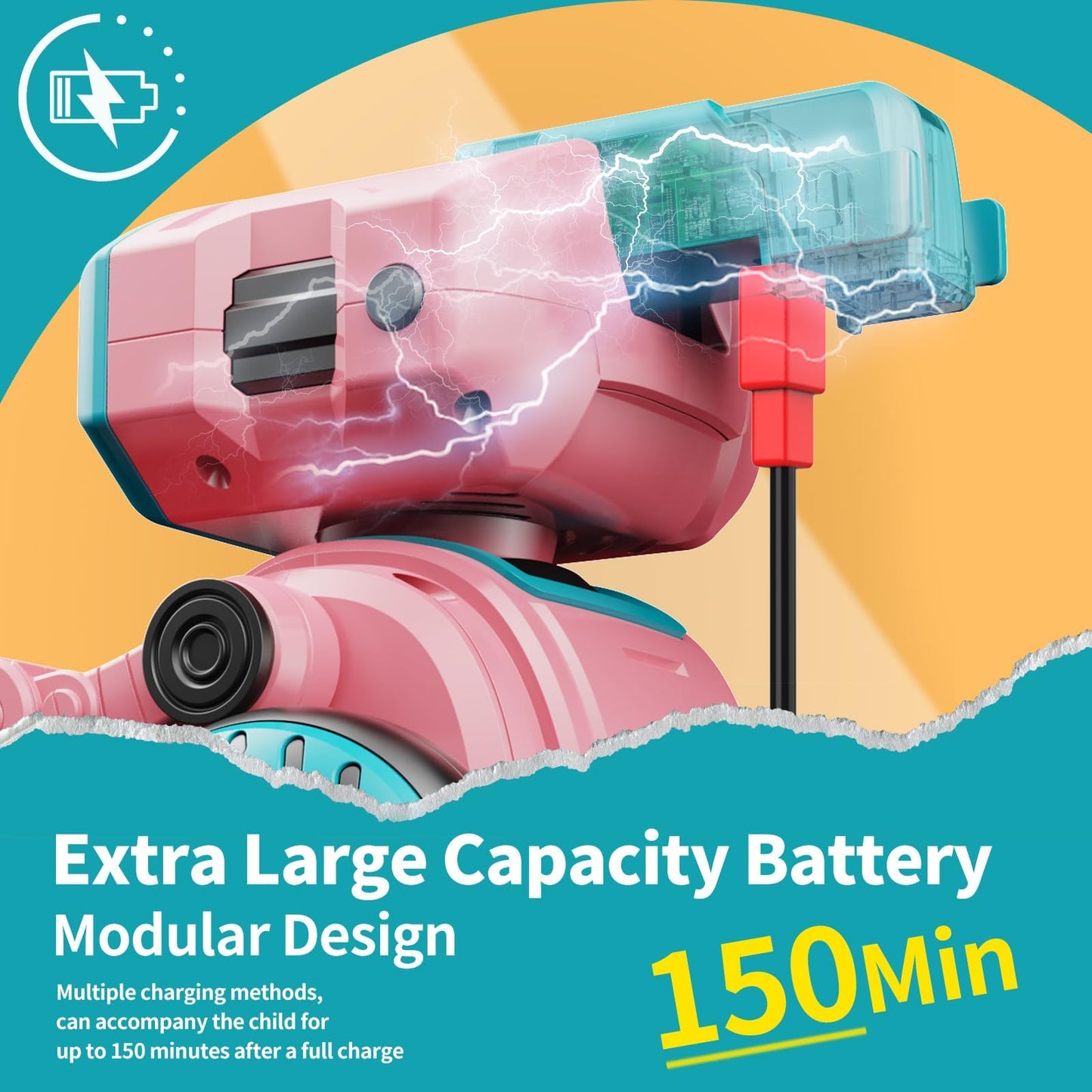 Robot Toys for Boys Girls,Rechargeable RC Robot