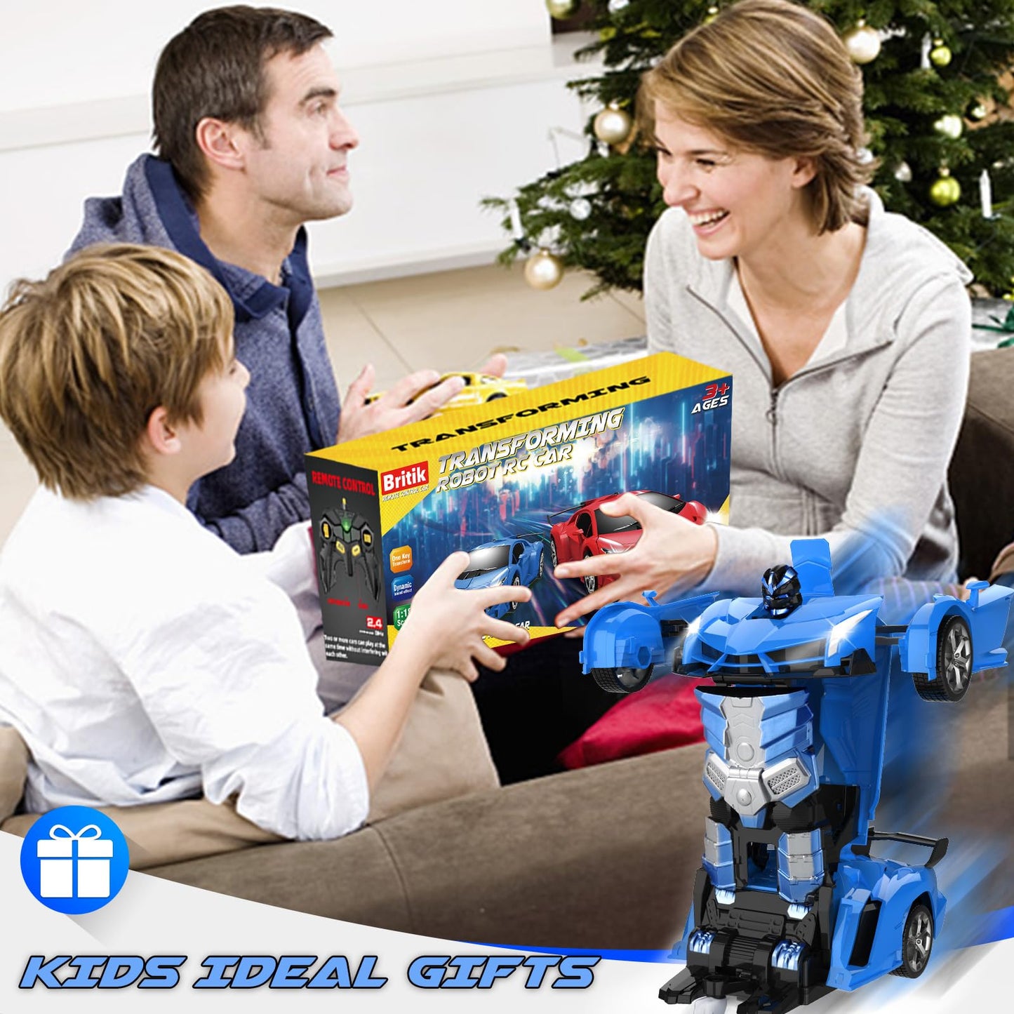 Transform Remote Control Car Toy for Kids