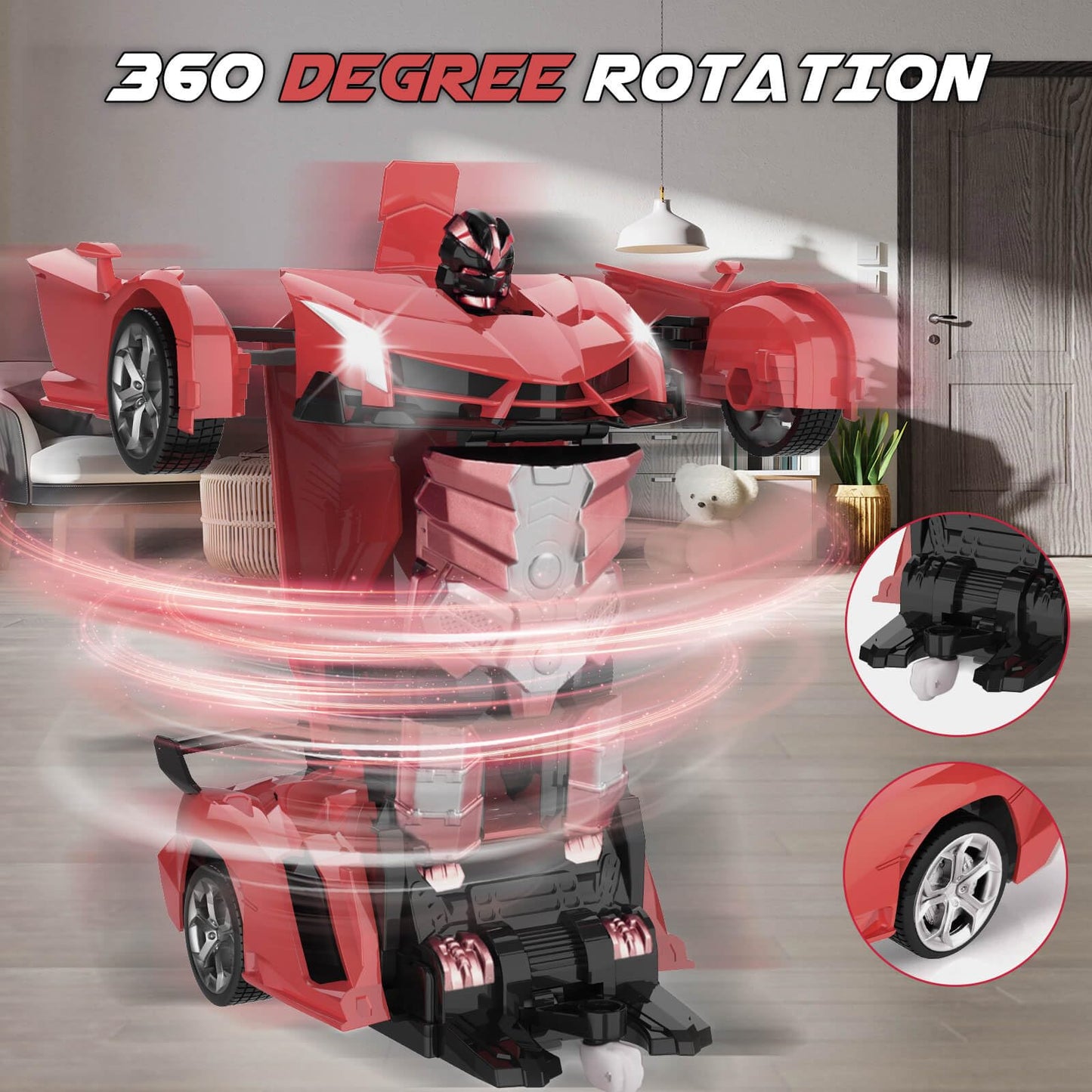 Transform Remote Control Car Toy for Kids