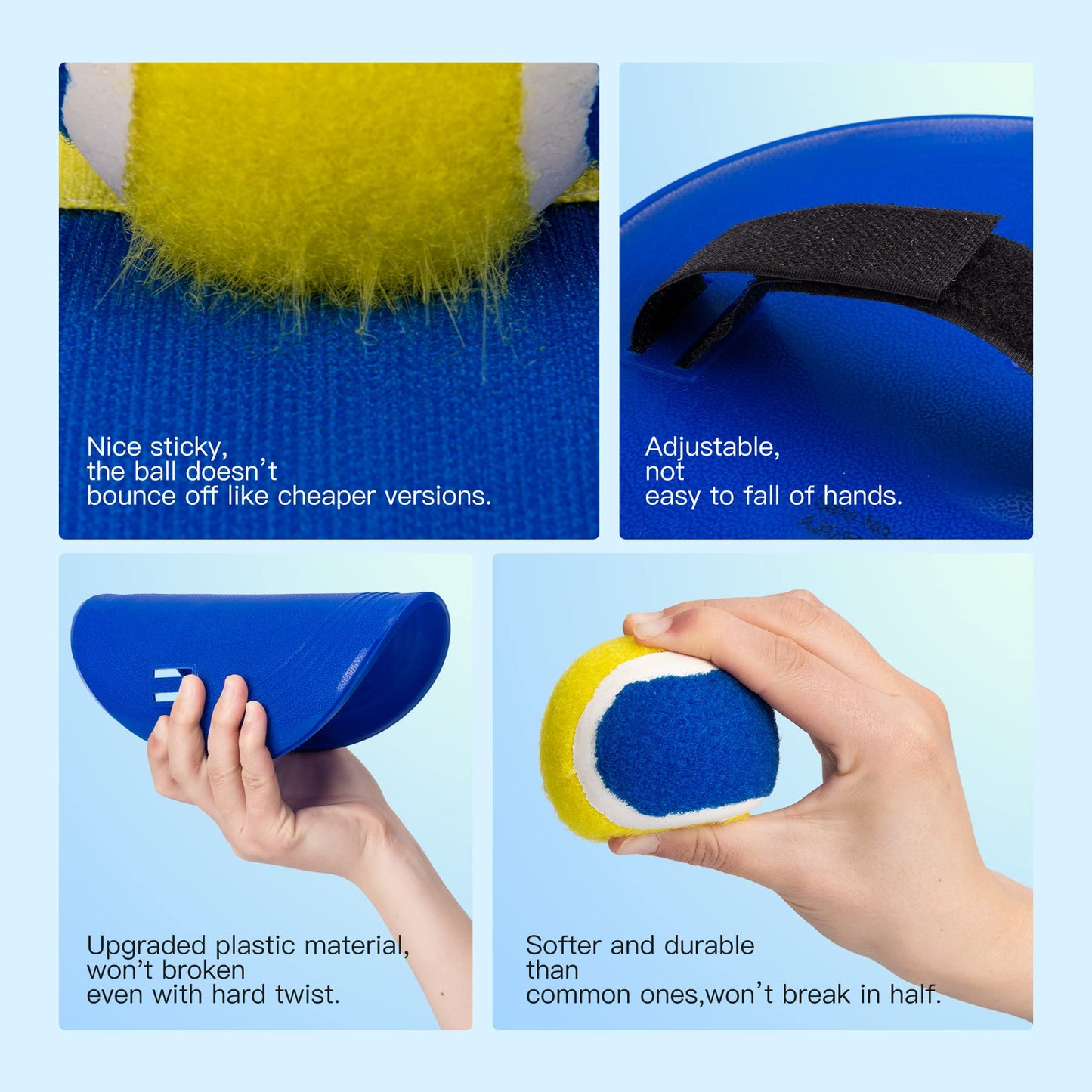 Upgraded Toss and Catch Ball Game Set