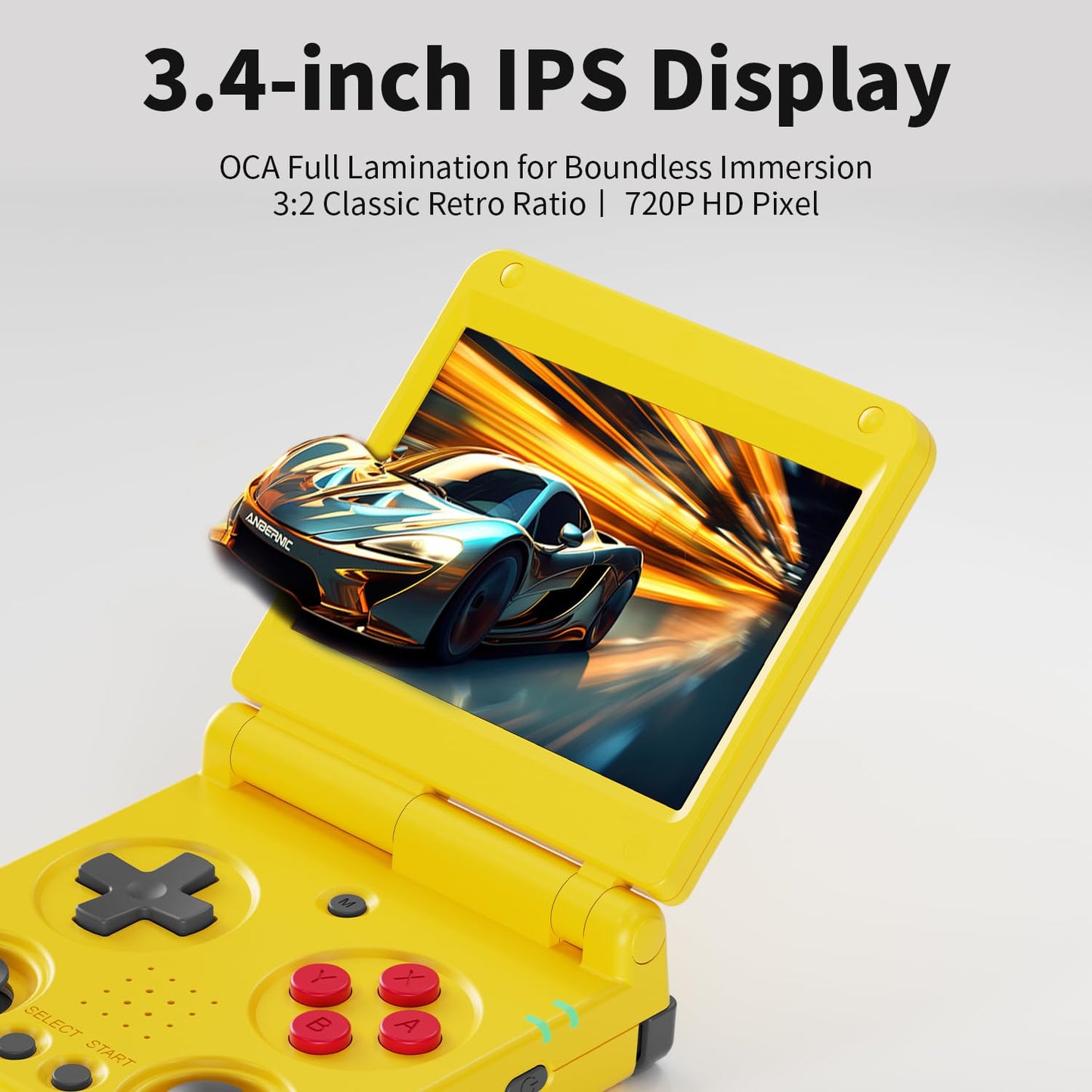 Foldable Retro Handheld Game Console