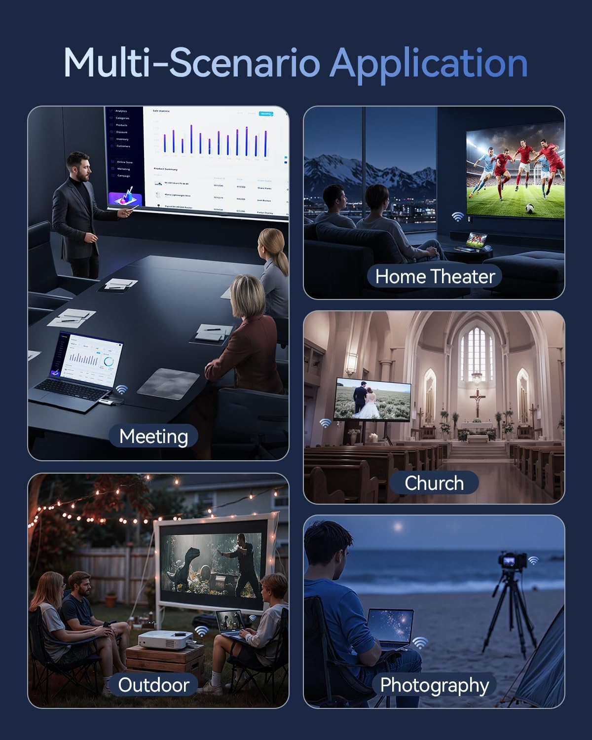 Upgraded Wireless HDMI Transmitter and Receiver