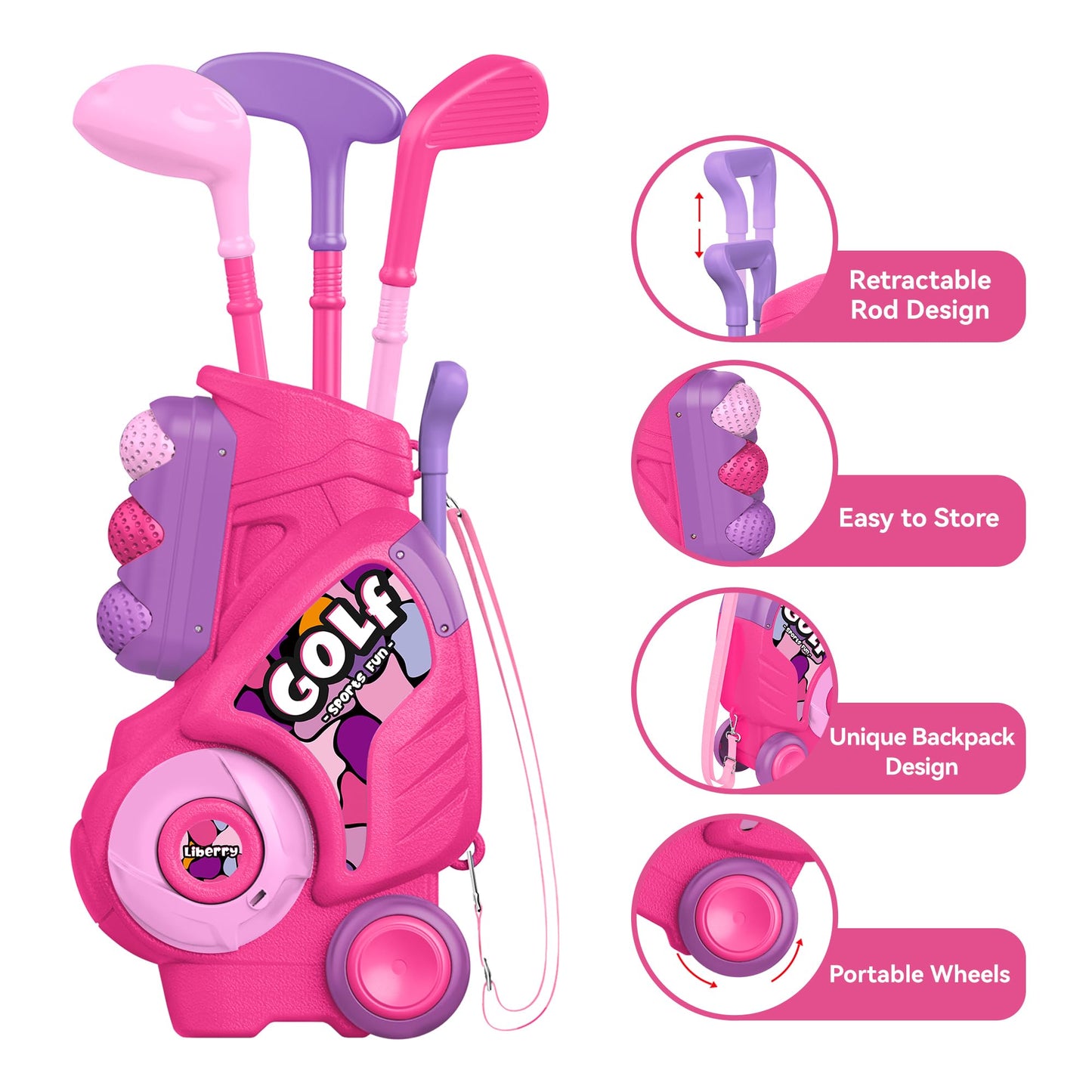 Indoor and Outdoor Golf Toys