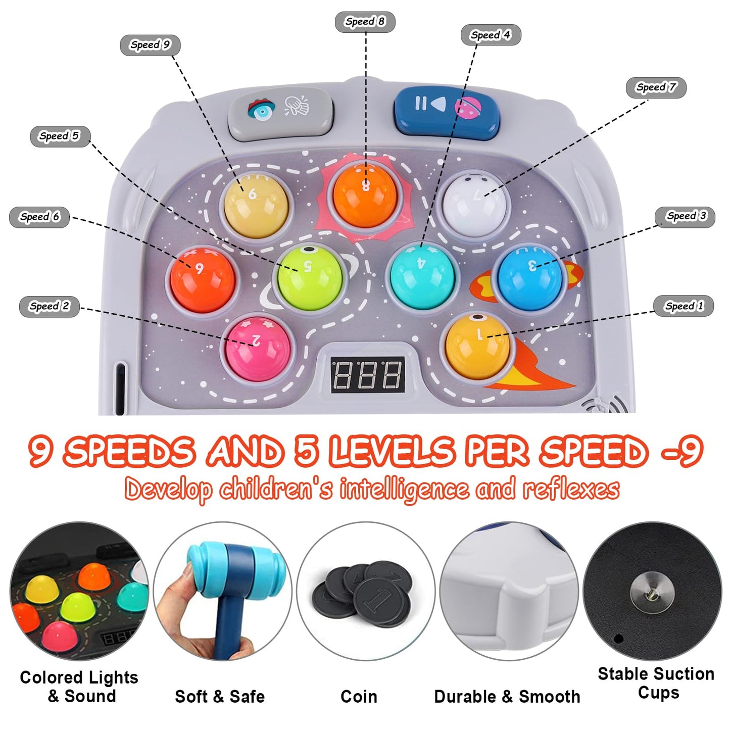 Whack Game Mole for Toddlers,