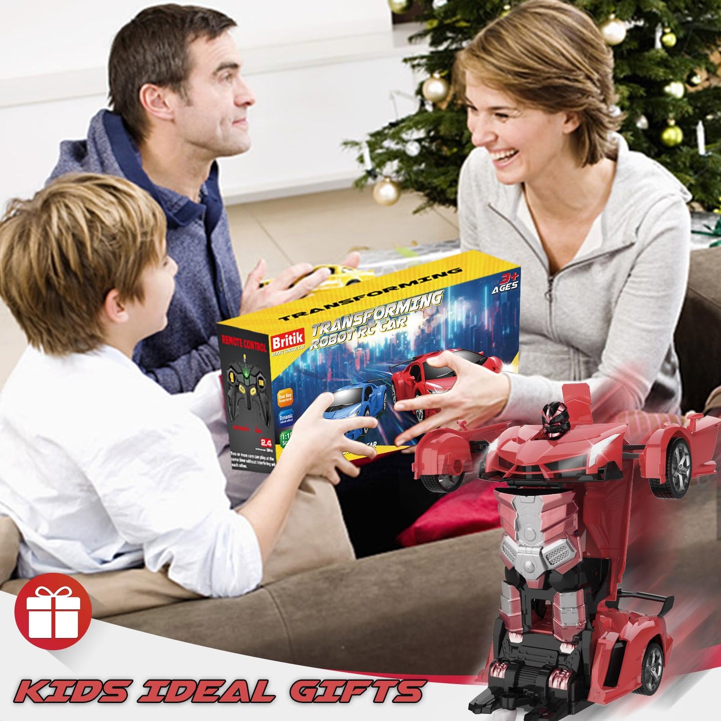 Transform Remote Control Car Toy for Kids